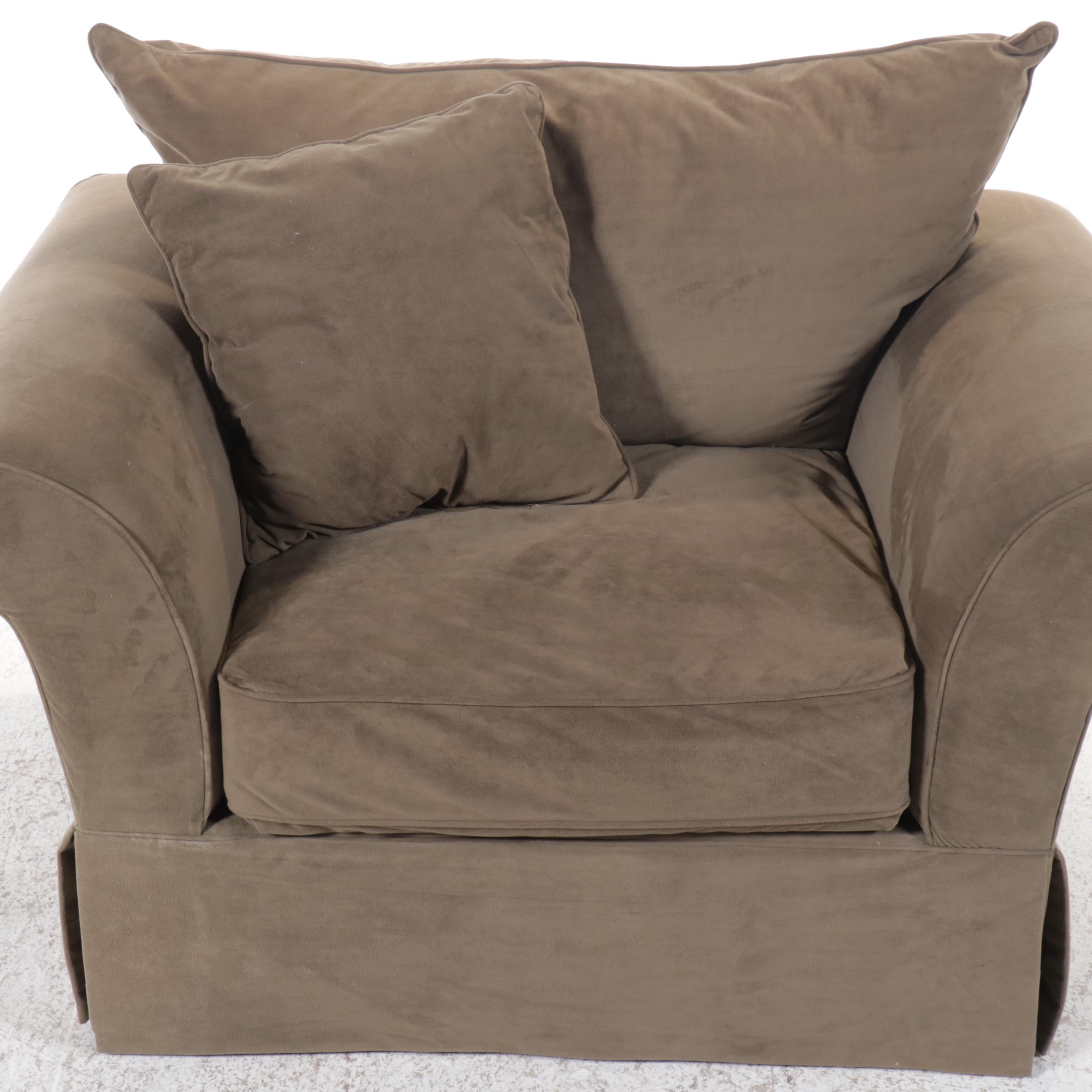 Alan White Contemporary Lounge Chair and Ottoman