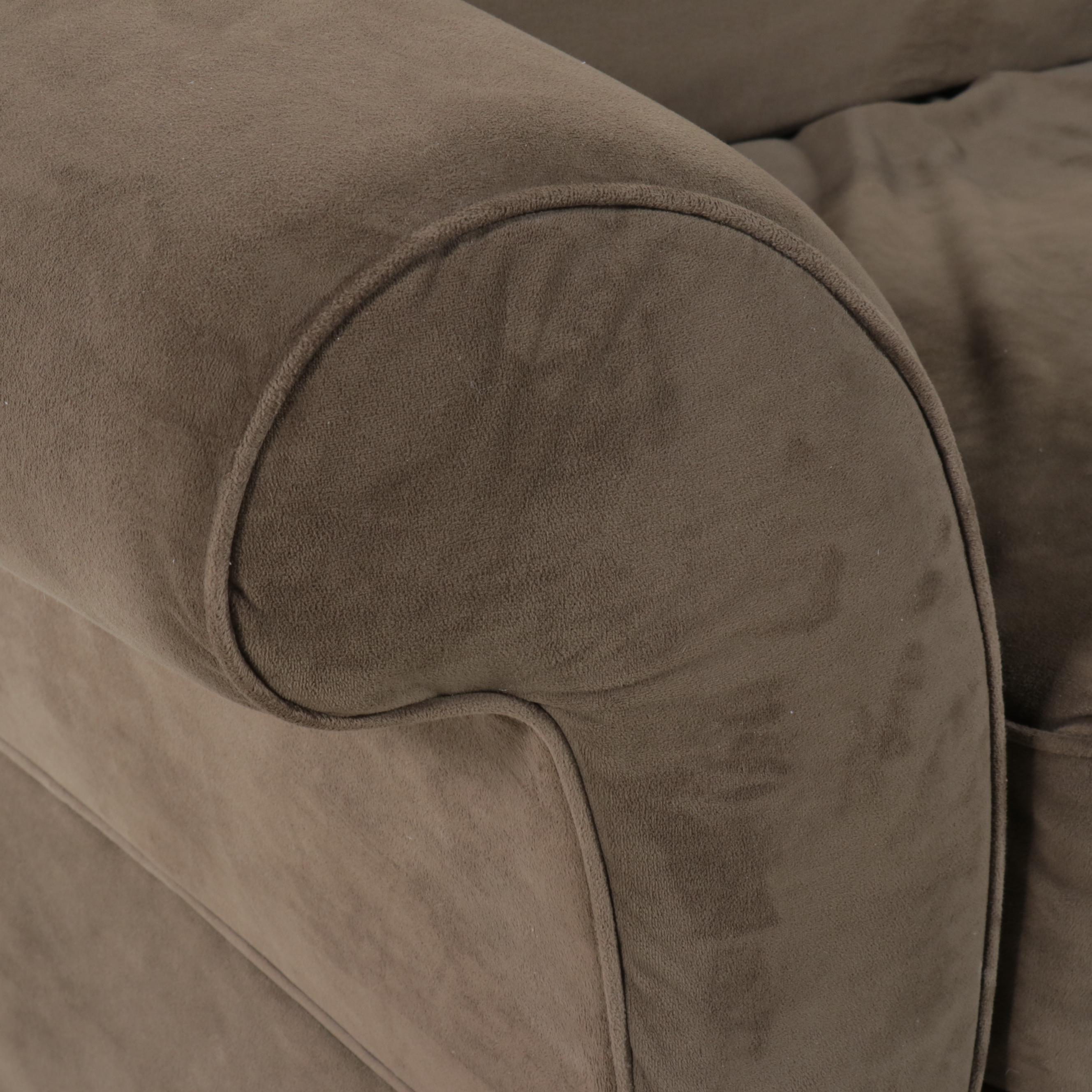 Alan White Contemporary Lounge Chair and Ottoman