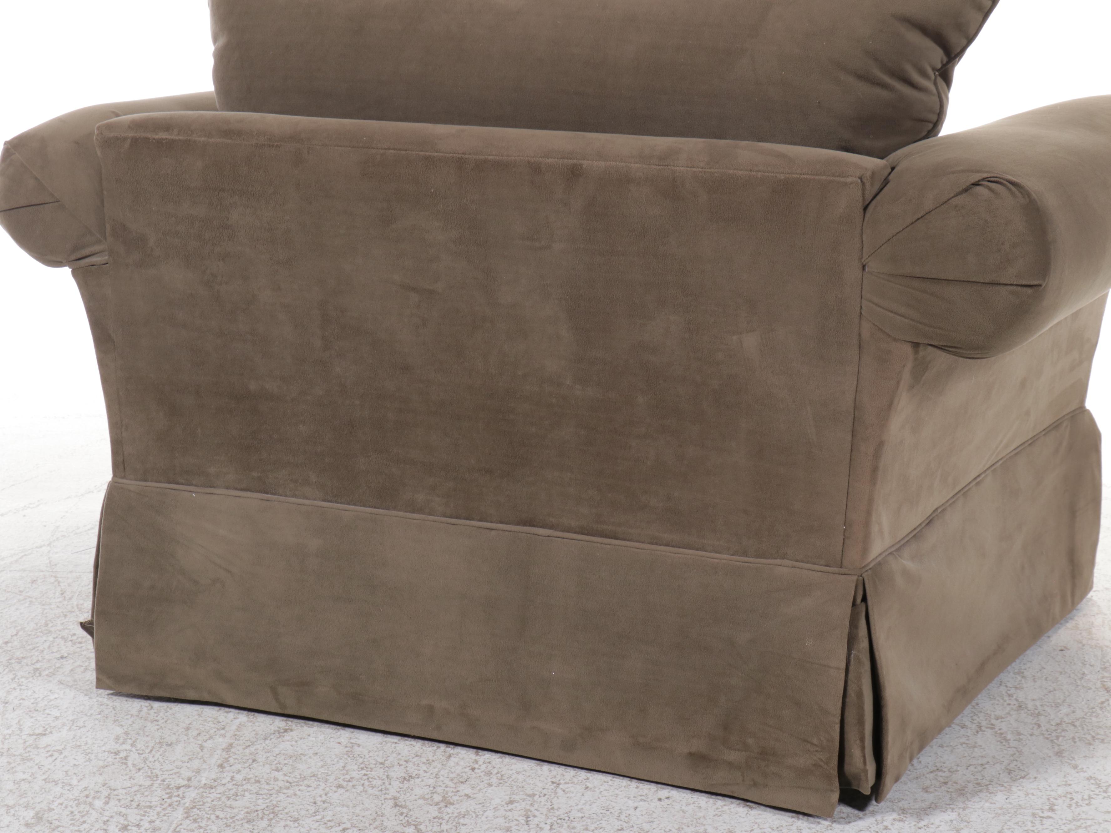 Alan White Contemporary Lounge Chair and Ottoman