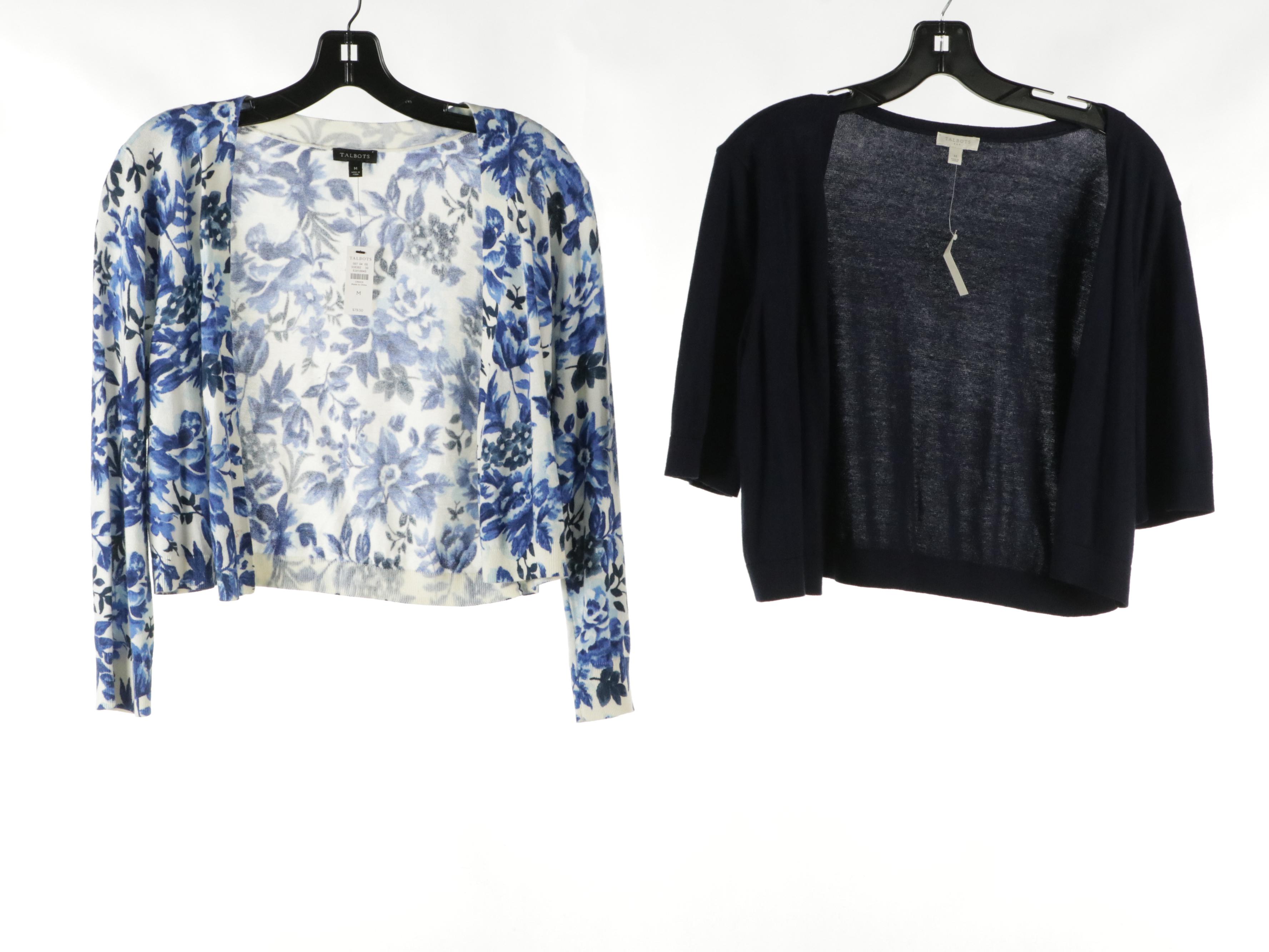 Talbots Knit Tops, Belted Wool Cardigans, and More, With Tags