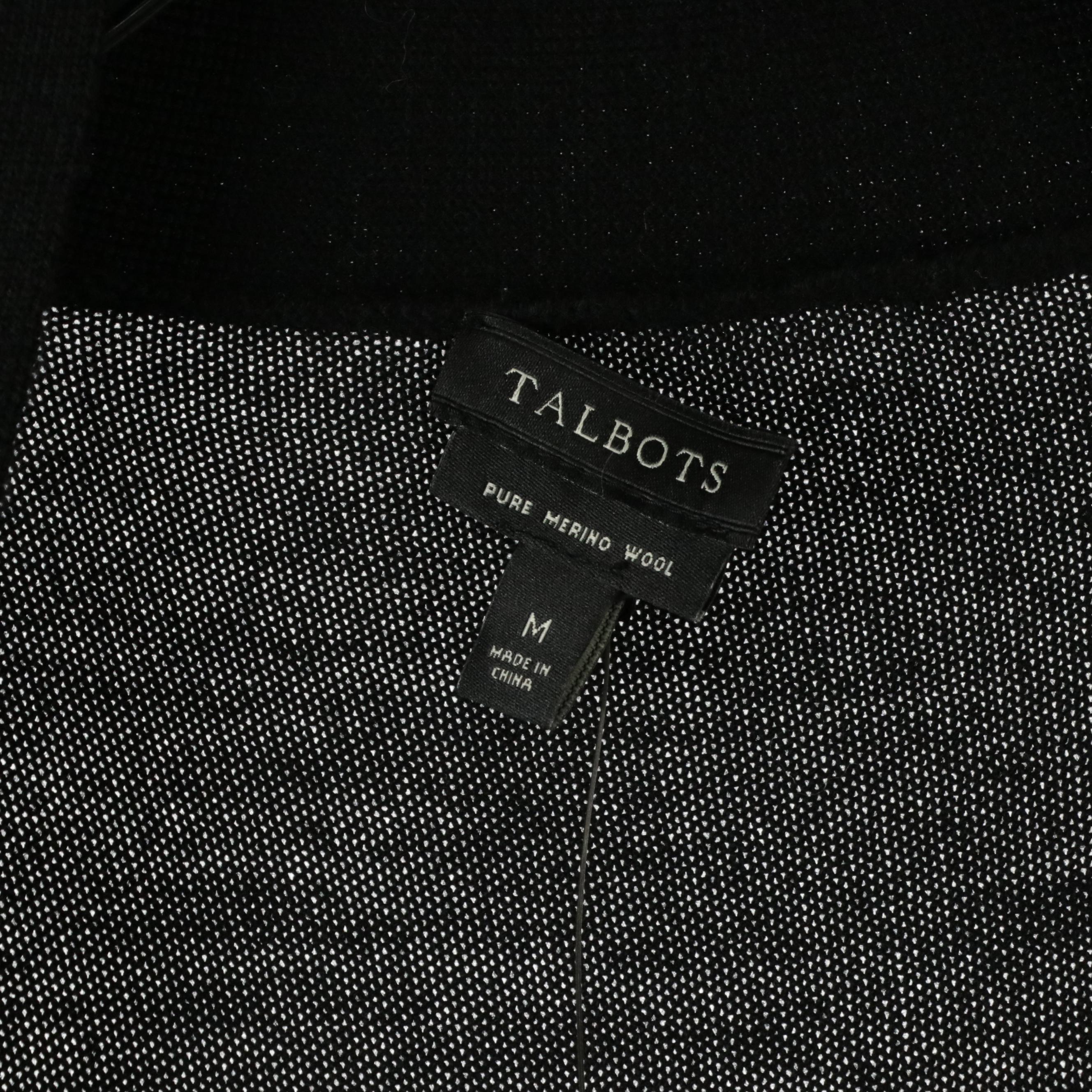 Talbots Knit Tops, Belted Wool Cardigans, and More, With Tags
