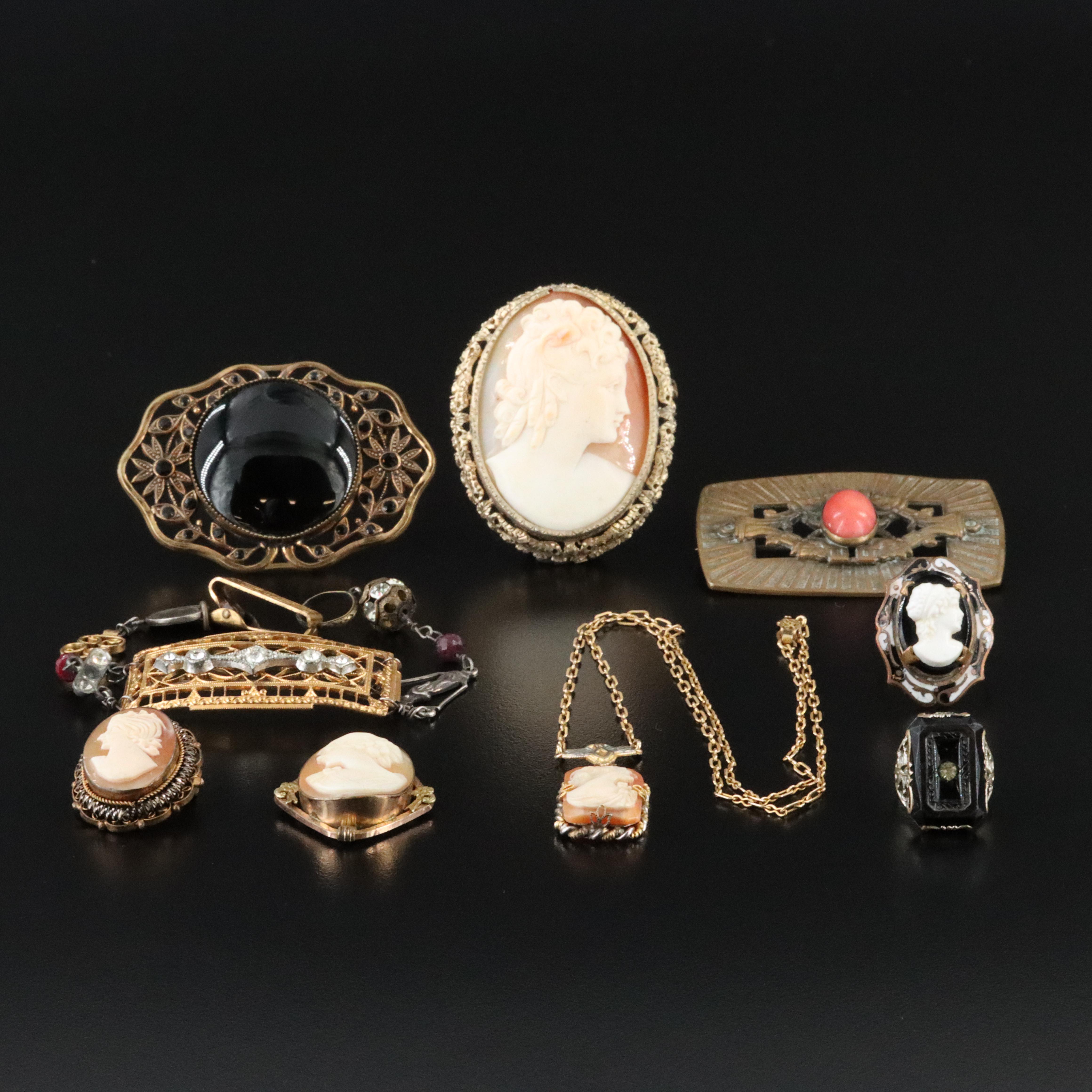 White Co., Shell and Ruby Featured in Vintage Jewelry Collection