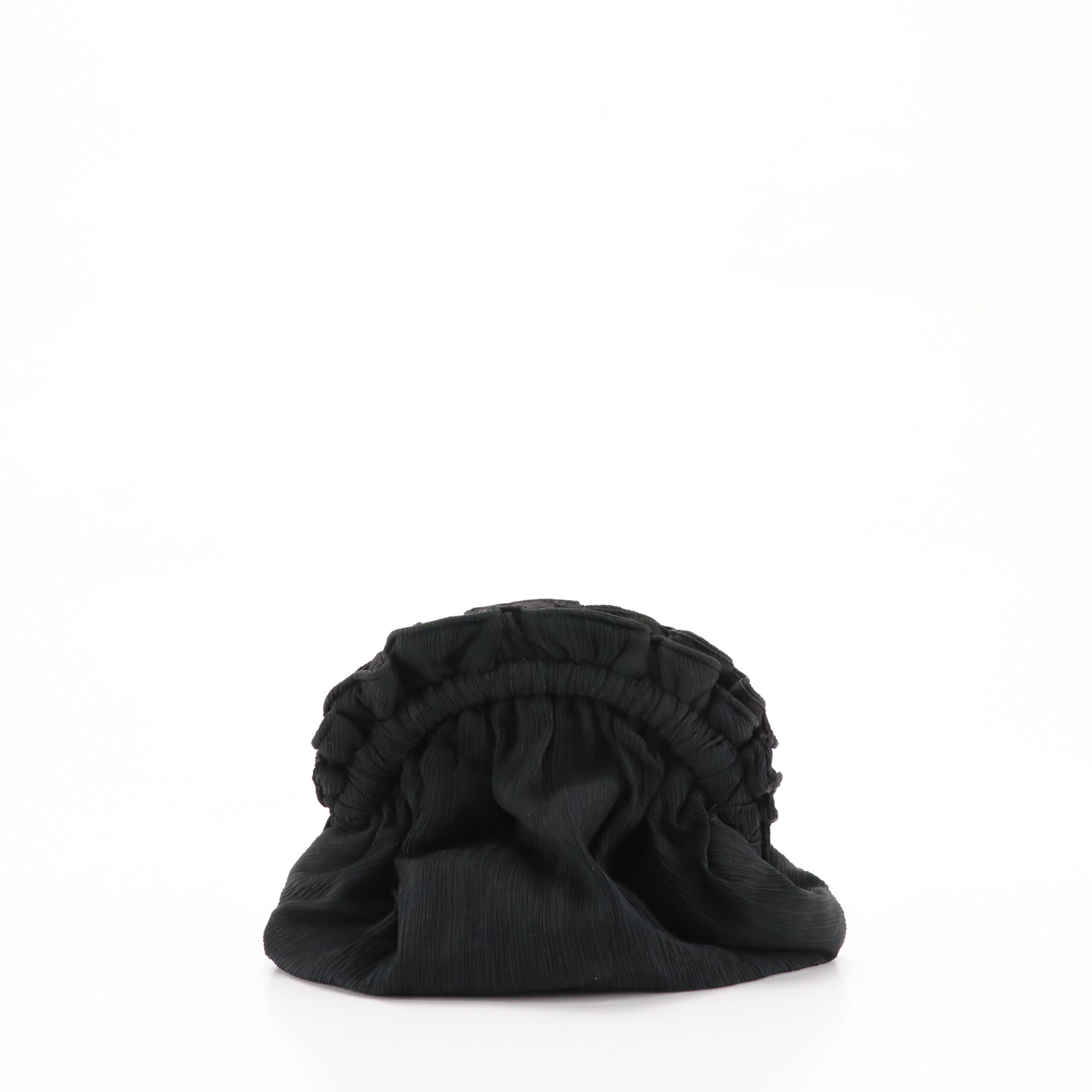 R&Y Augousti Black Fox Fur and Leather Foldover, Henry Bendel & Other Clutches