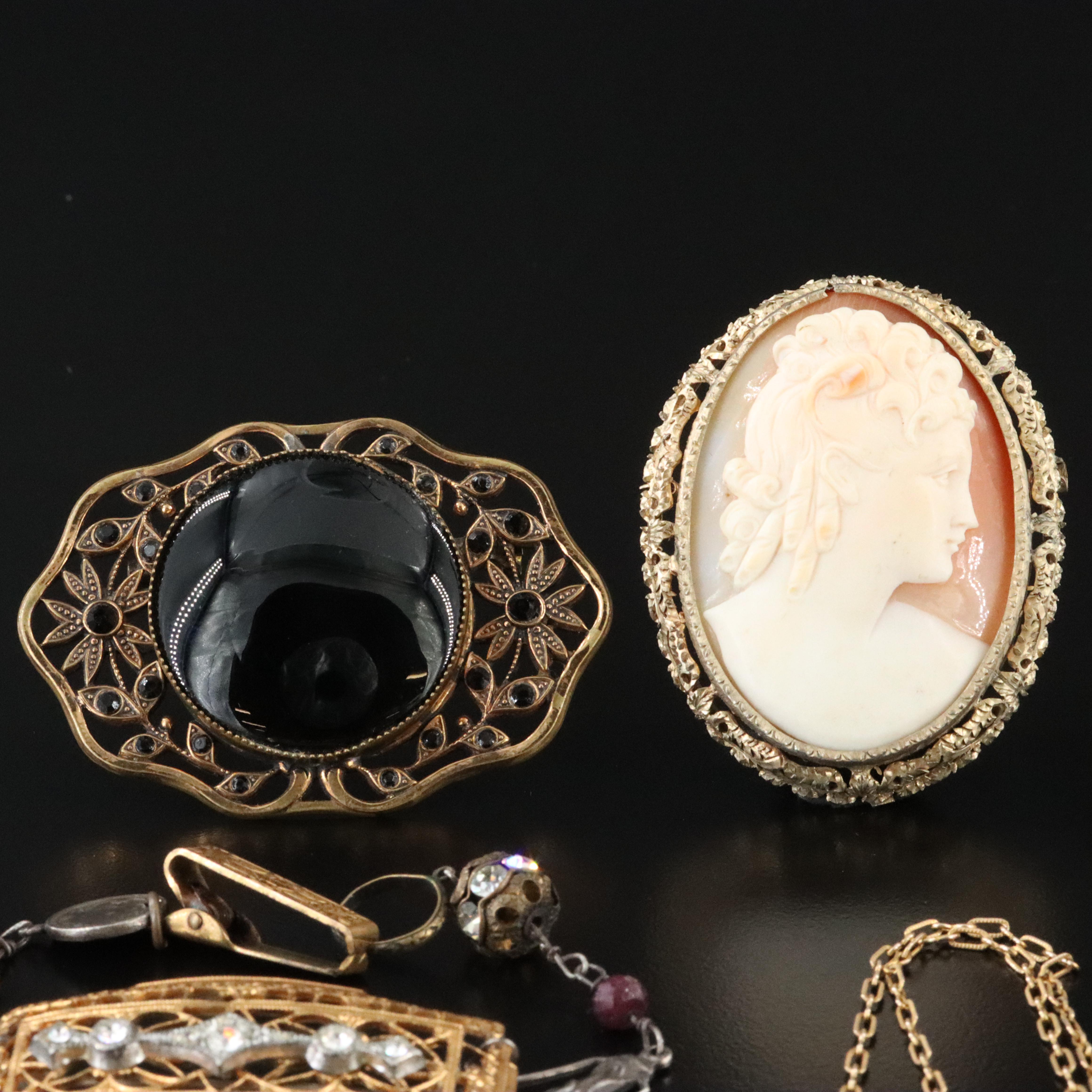 White Co., Shell and Ruby Featured in Vintage Jewelry Collection