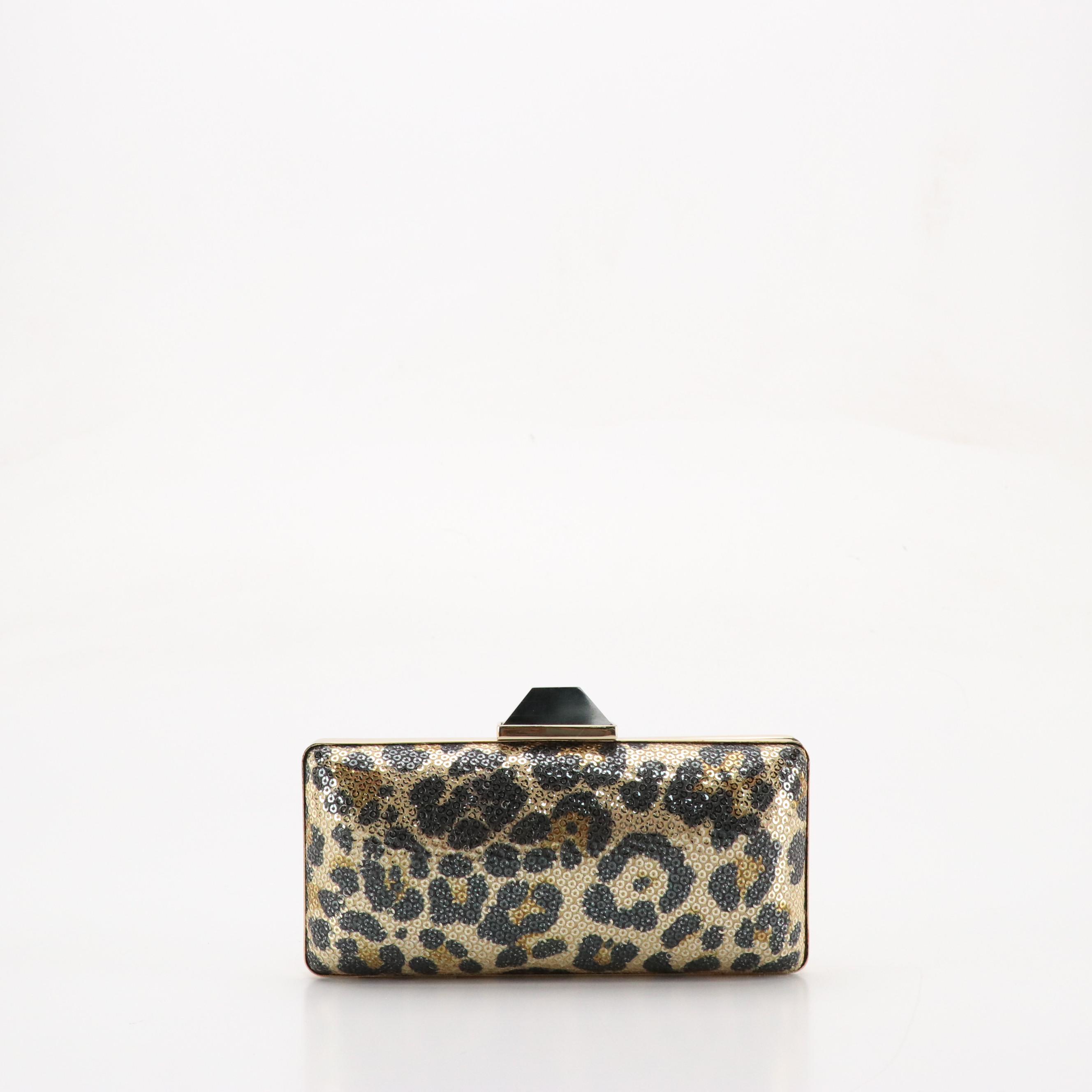 R&Y Augousti Black Fox Fur and Leather Foldover, Henry Bendel & Other Clutches