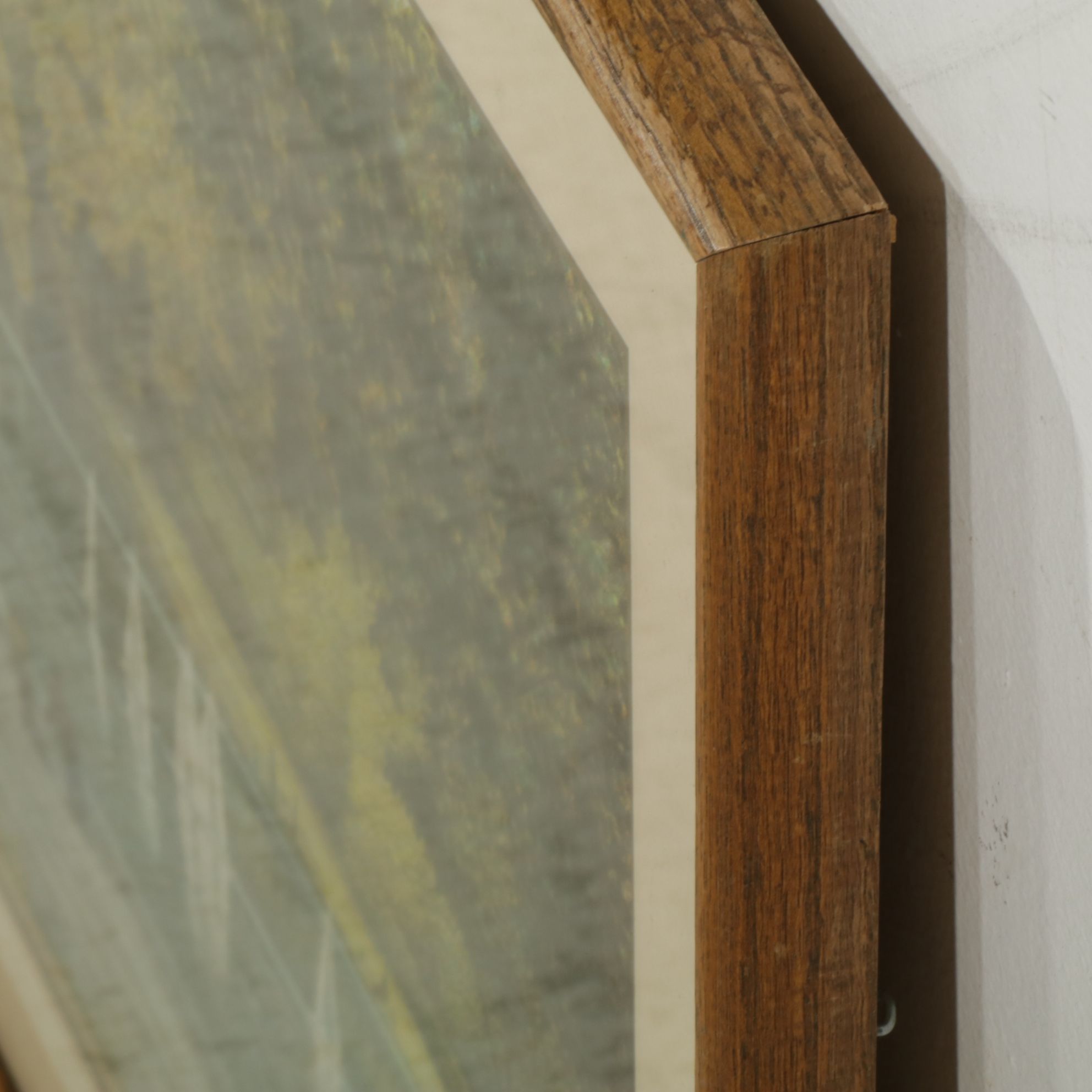 Harold Altman "Sailboats" Chromolithograph, Late 20th Century