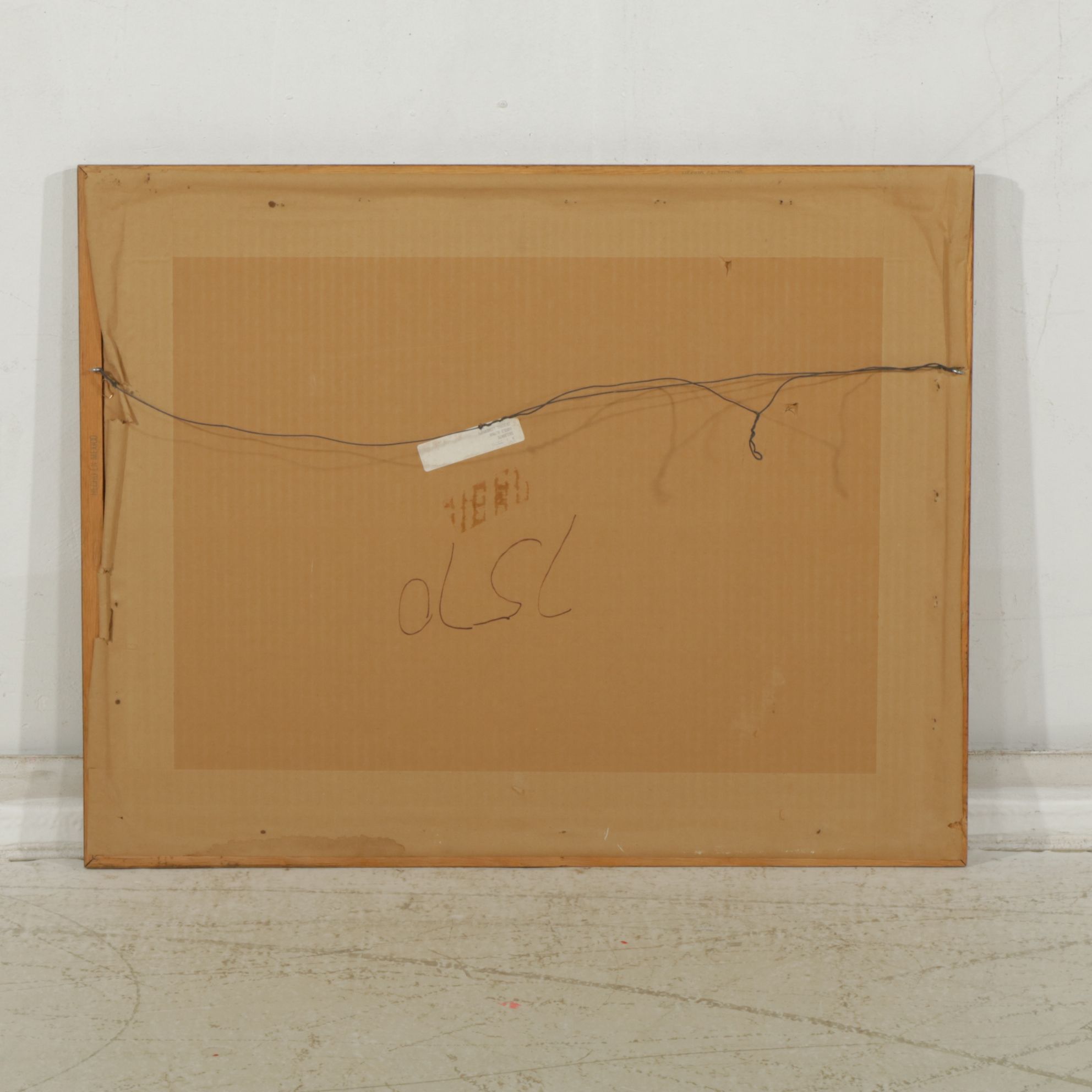 Harold Altman "Sailboats" Chromolithograph, Late 20th Century