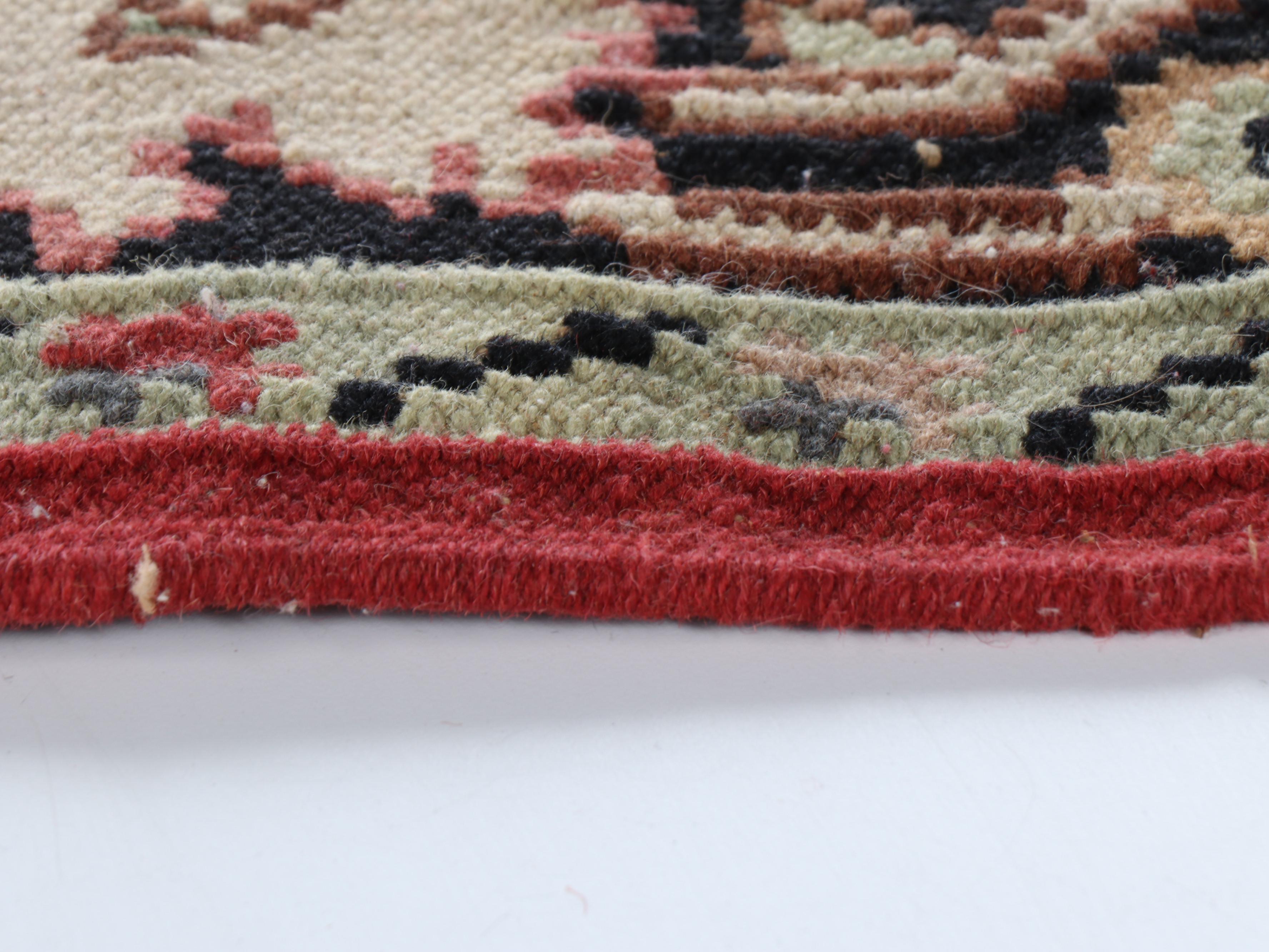 2'10 x 9'5 Handwoven Turkish Oushak Carpet Runner Long Rug