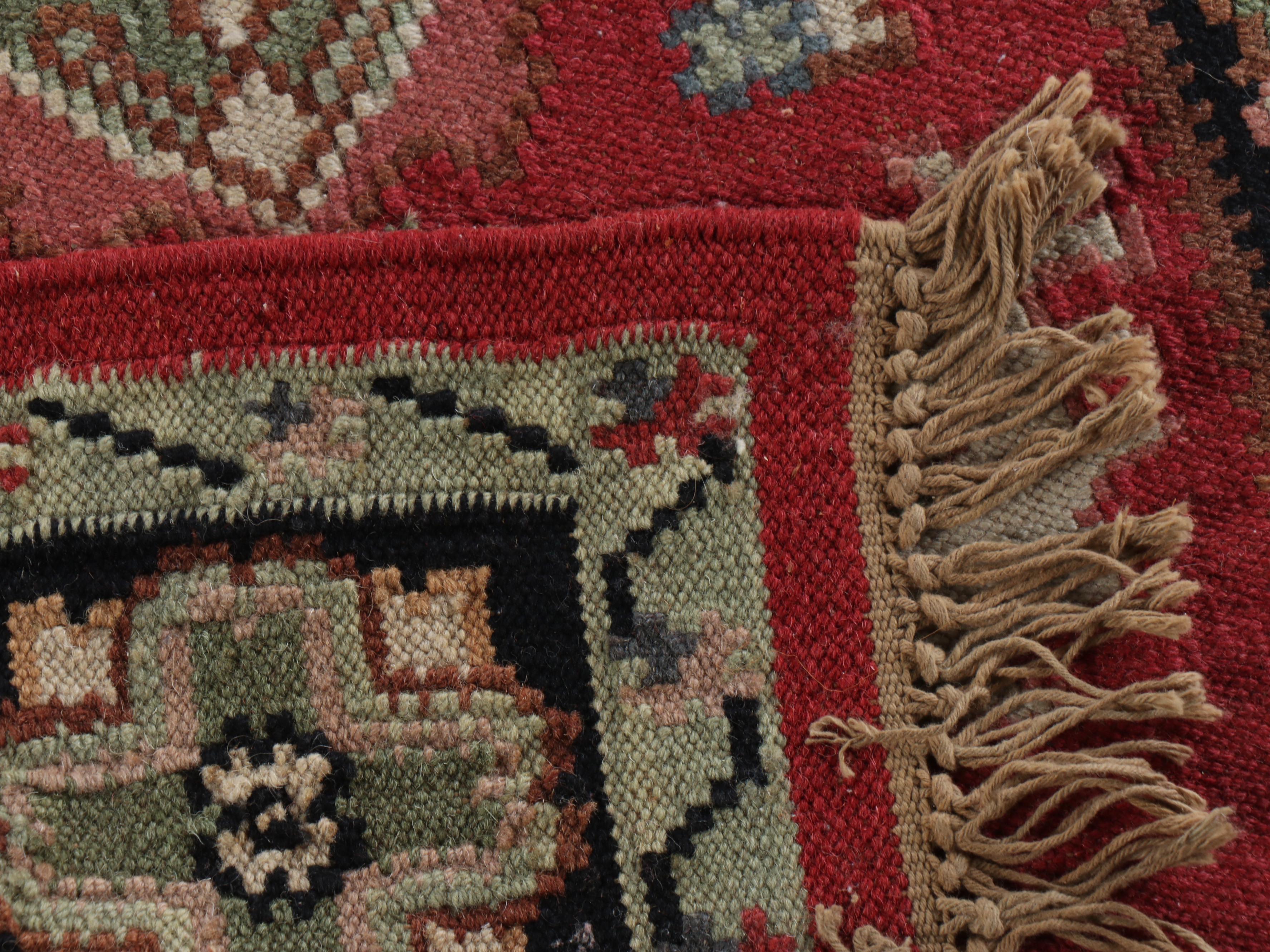 2'10 x 9'5 Handwoven Turkish Oushak Carpet Runner Long Rug