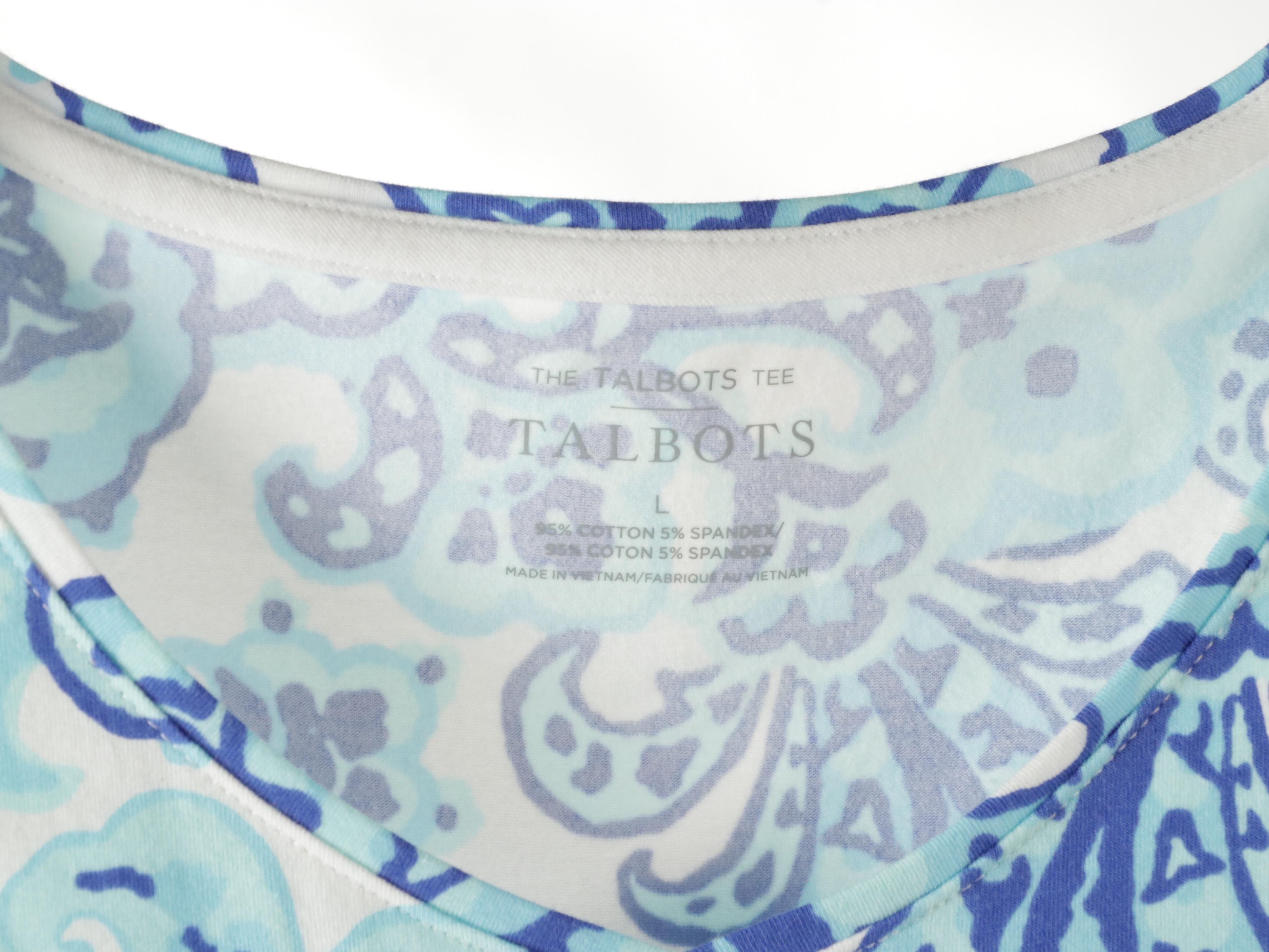 Talbots Blue Linen Blazer, Short & Long Sleeve Tops, Embroidered Sweater & More