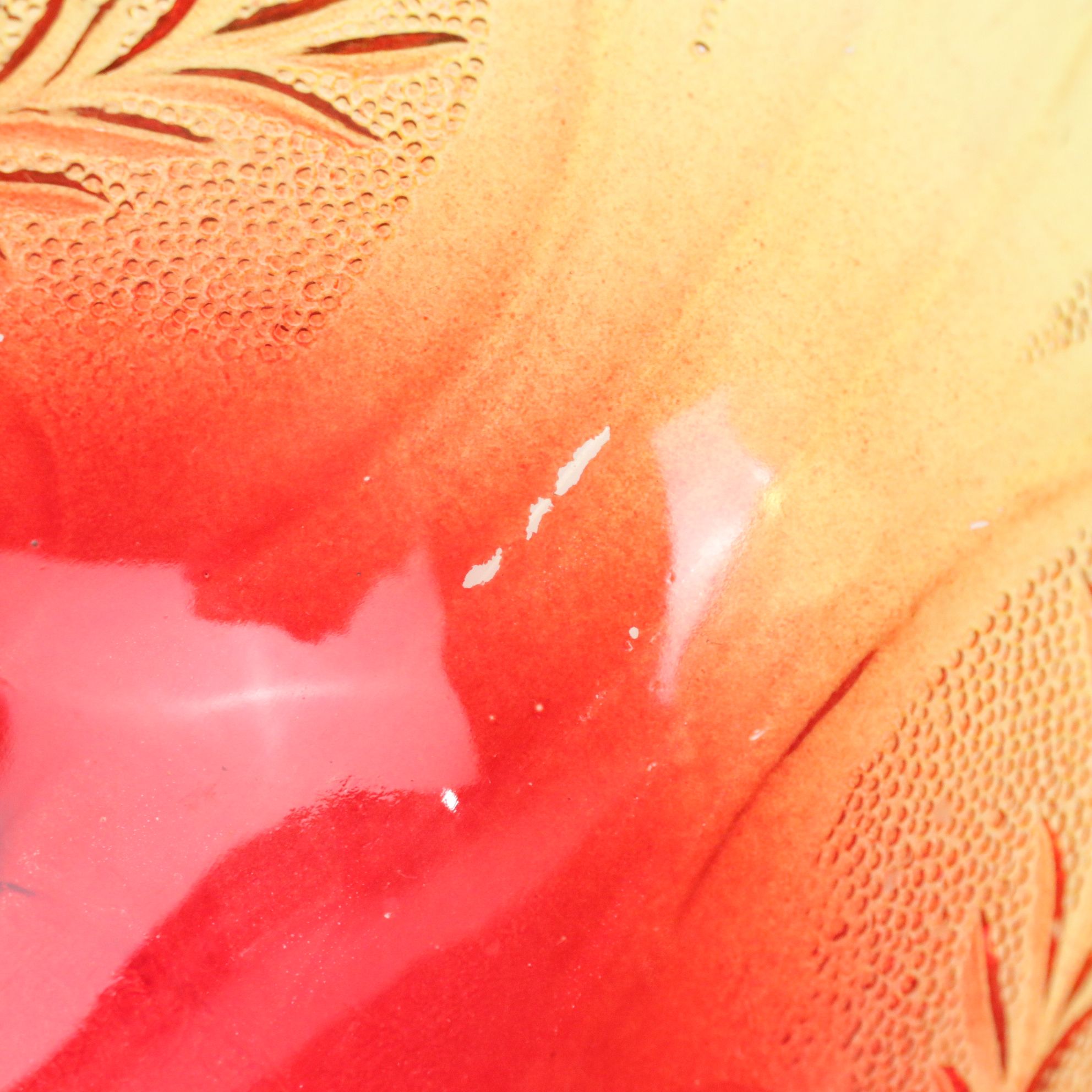 Indiana Glass Sapphire Carnival Glass Compote & Ombre Fruit Bowl