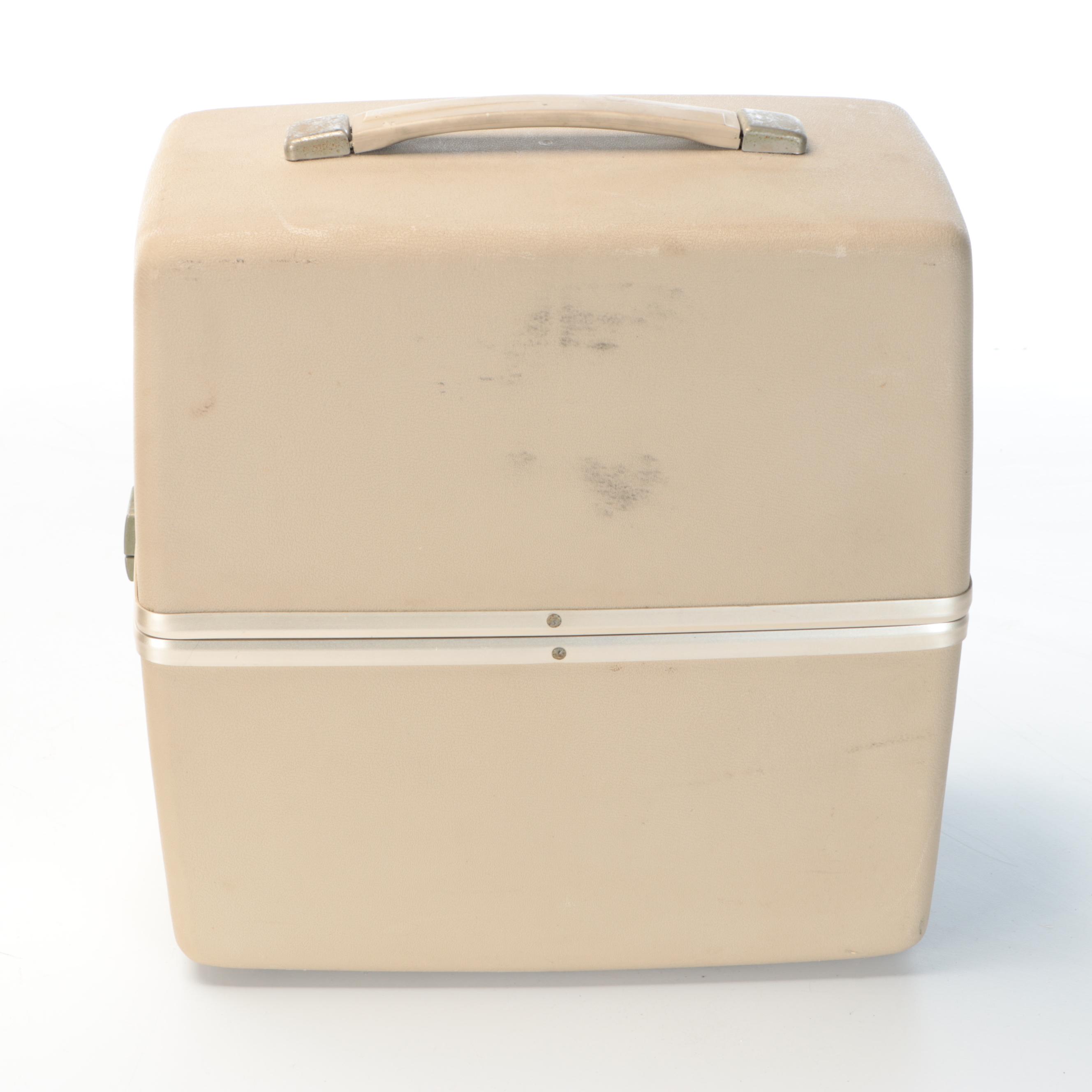 Argus 200 Slide Projector in Portable Case with Slides, 1950s