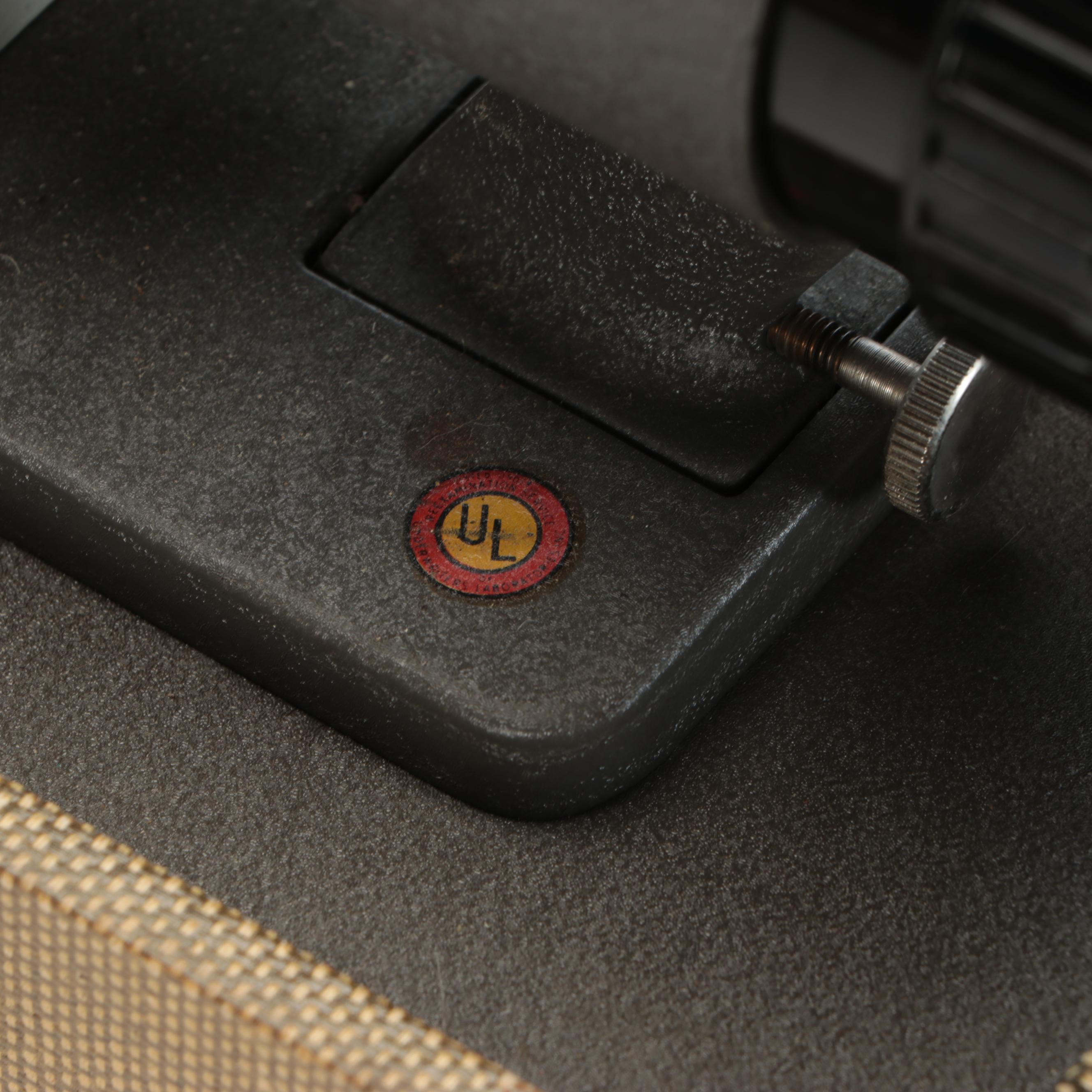 Argus 200 Slide Projector in Portable Case with Slides, 1950s