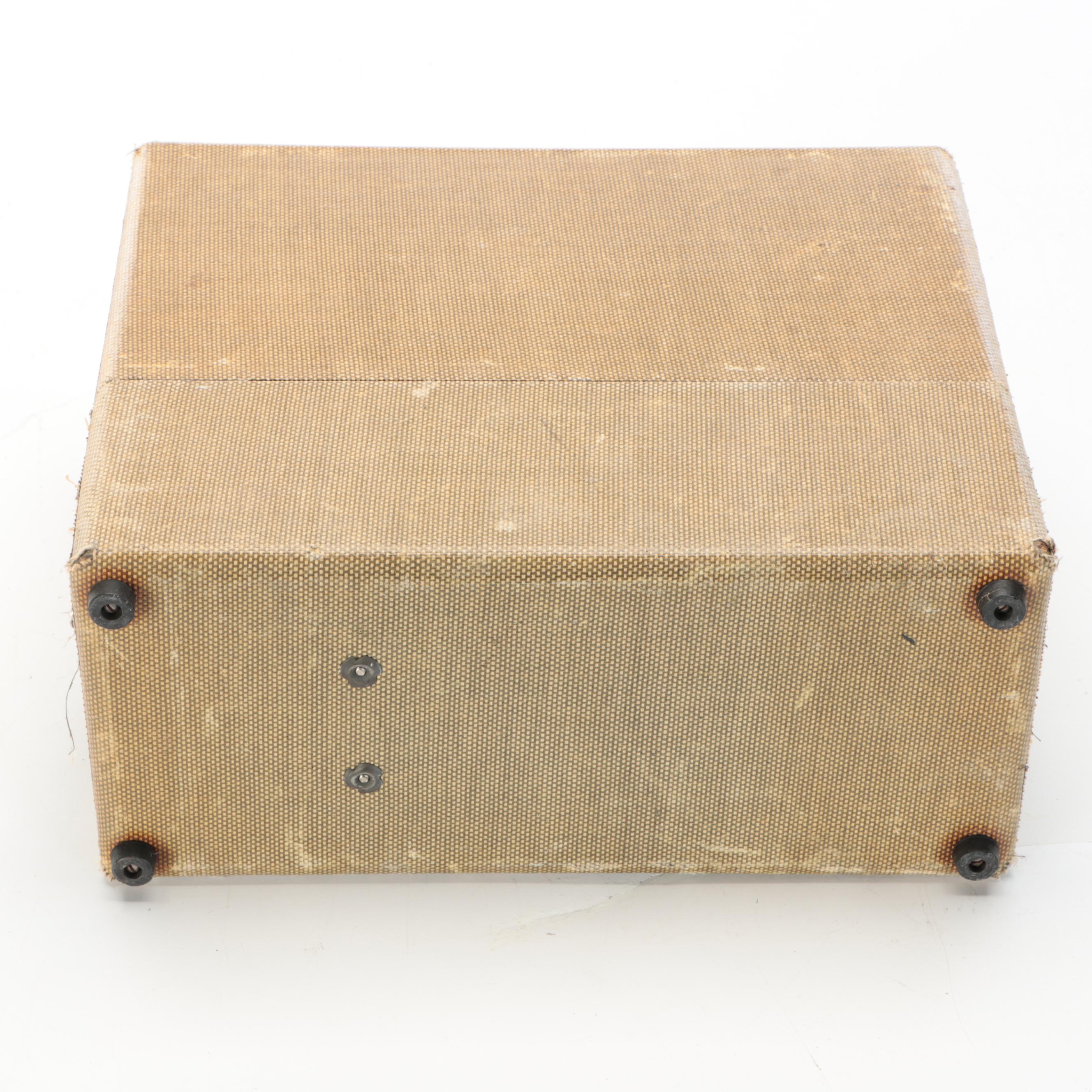 Argus 200 Slide Projector in Portable Case with Slides, 1950s