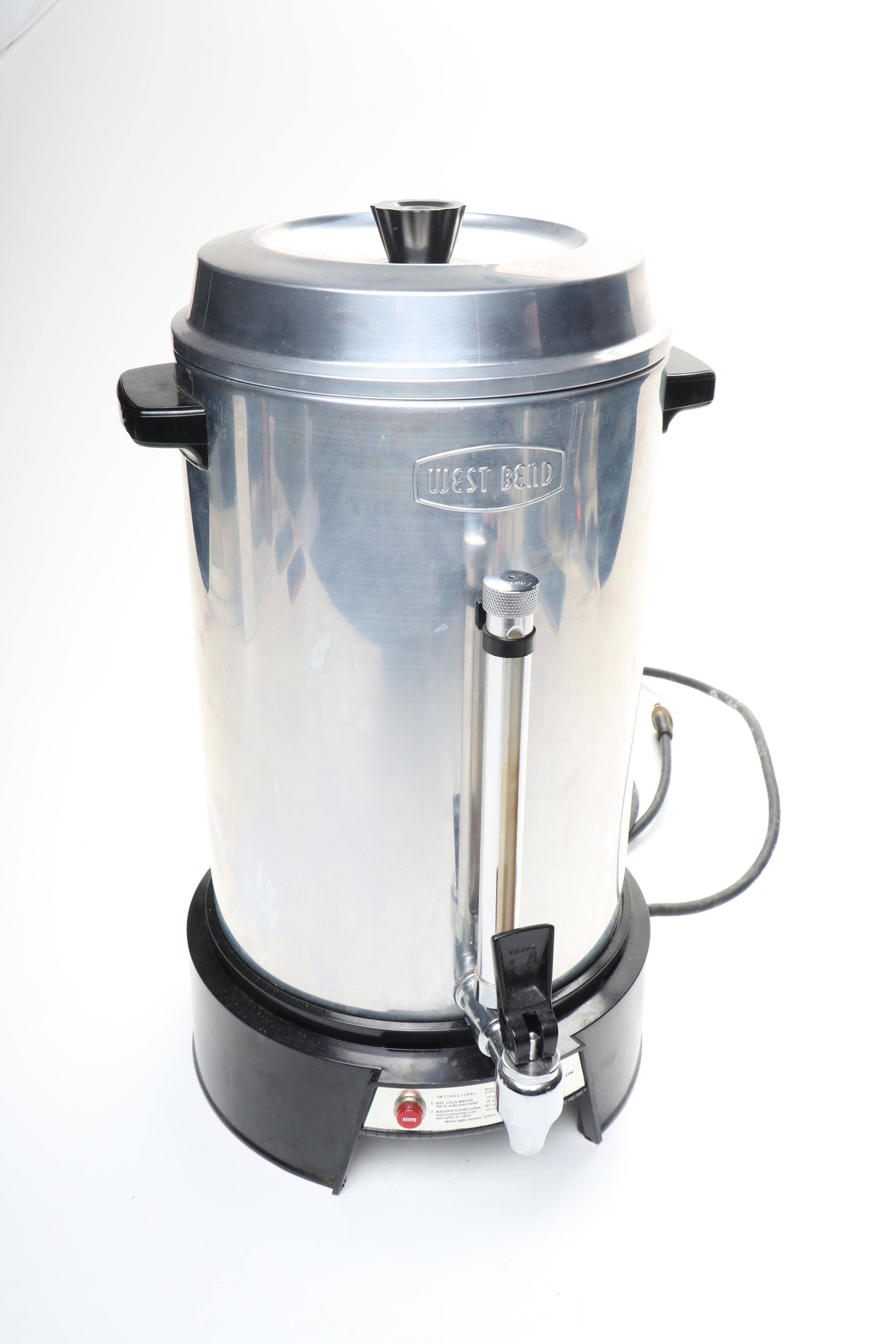 Copper Chafing Dish with Brass Stand and other Vintage Kitchen Appliances