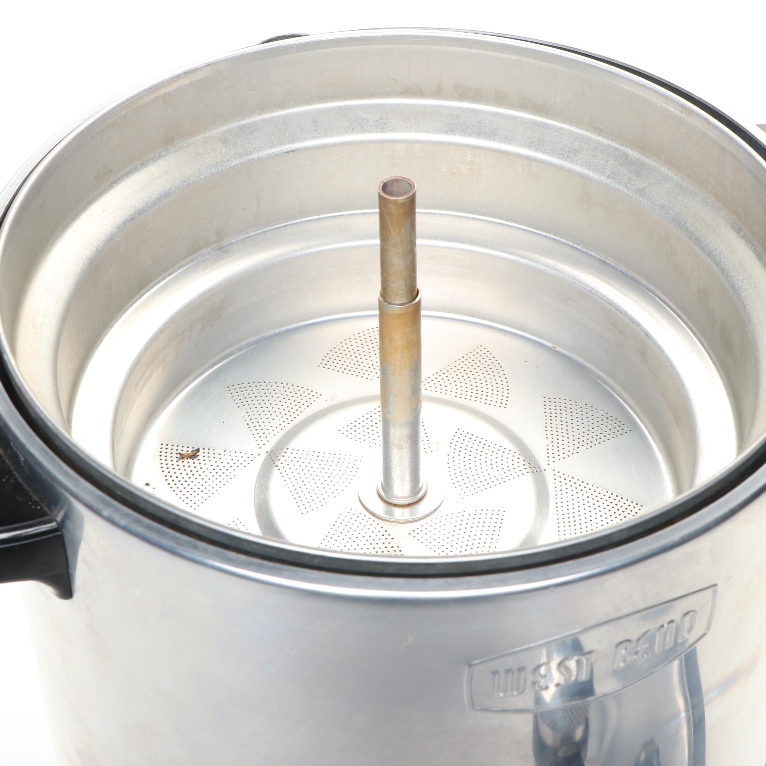 Copper Chafing Dish with Brass Stand and other Vintage Kitchen Appliances