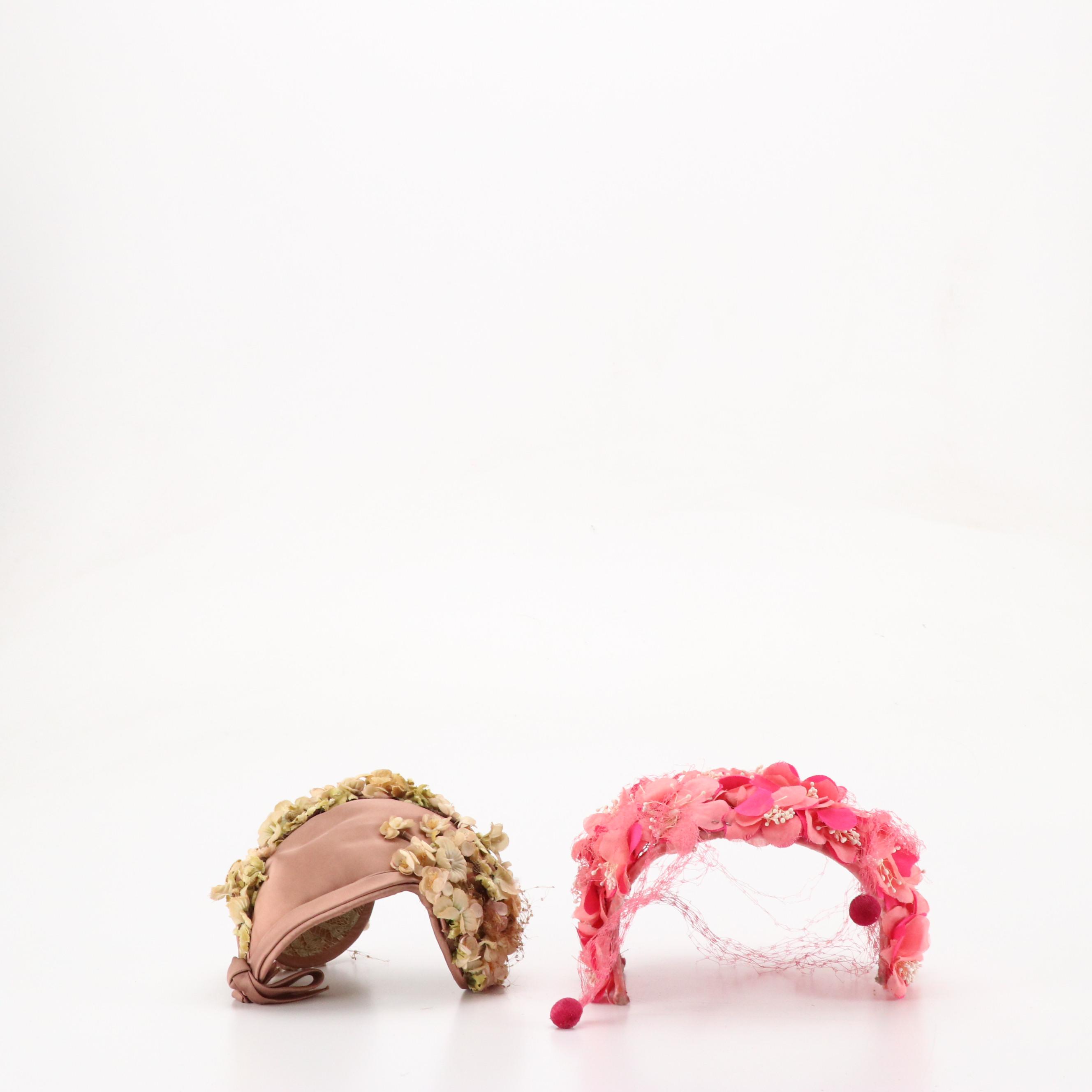 Vintage Hats Featuring Peck & Peck, The Mad Hatter, and Cecile Original