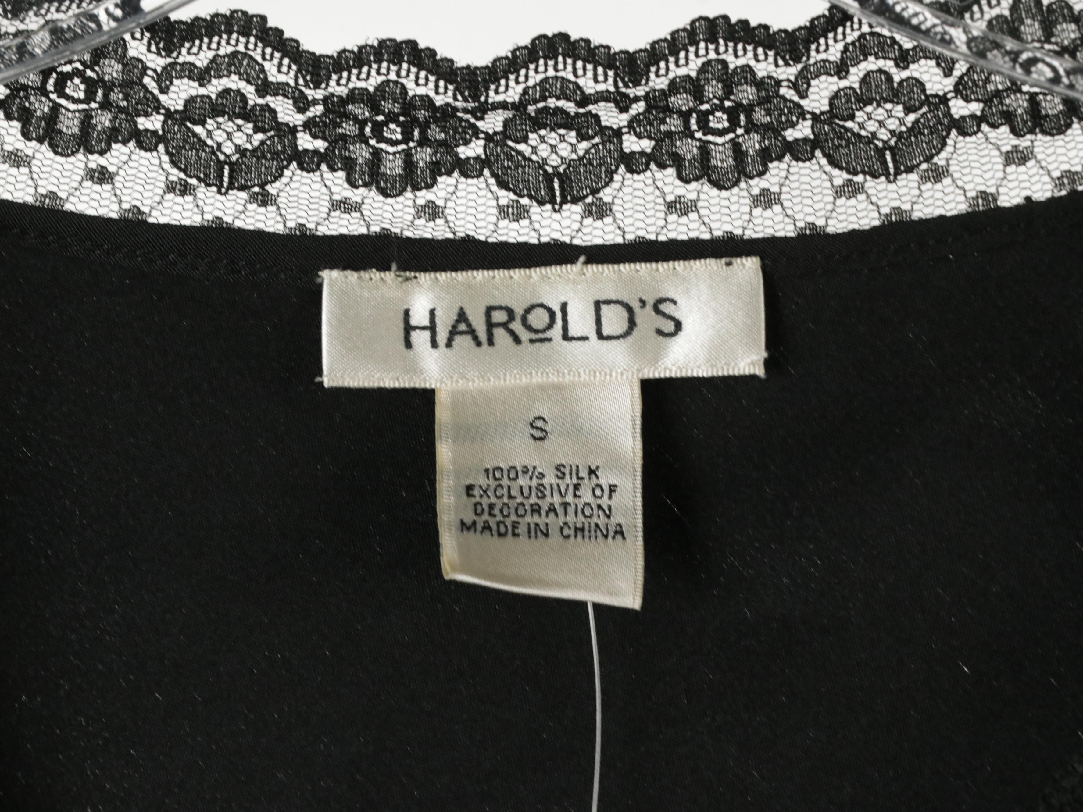 Harold's Lace-Trimmed Silk Tank, Talbots and Ann Taylor Blouses, With Tags