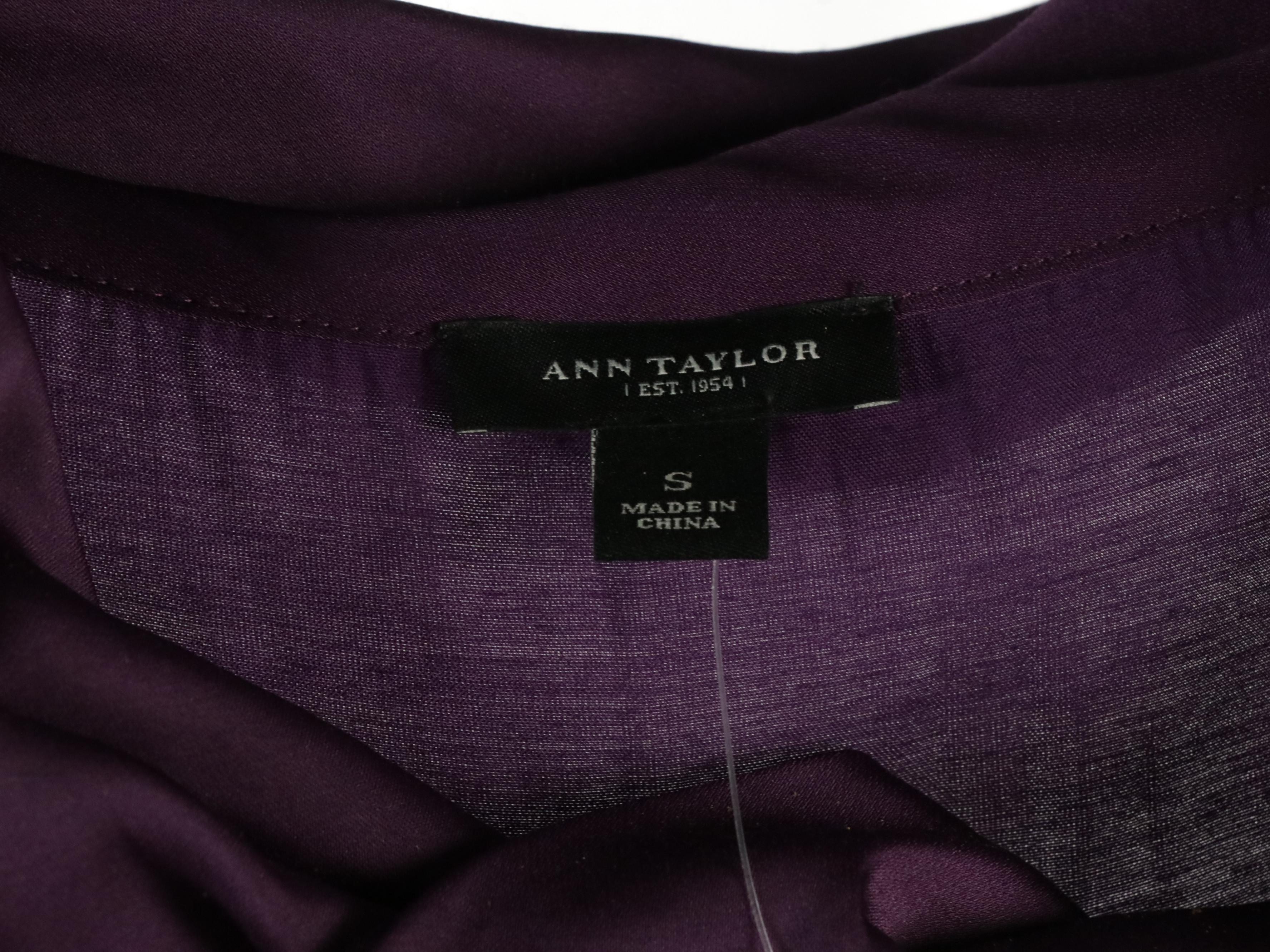 Harold's Lace-Trimmed Silk Tank, Talbots and Ann Taylor Blouses, With Tags