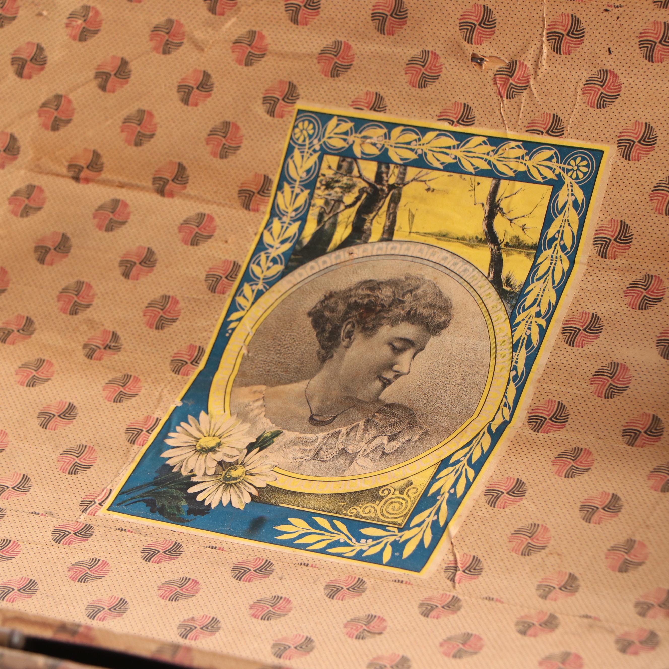 Antique Dome-Top Trunk