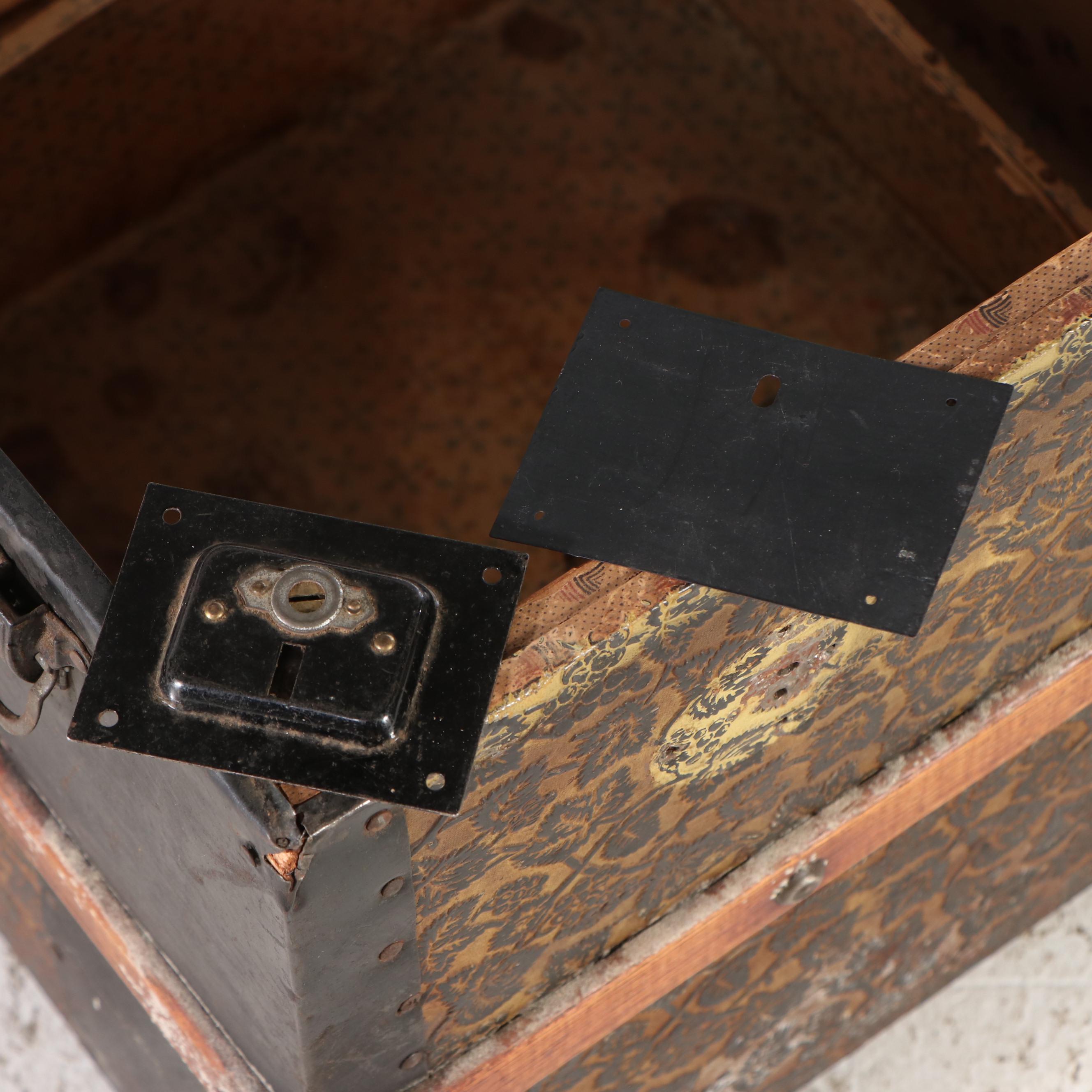 Antique Dome-Top Trunk