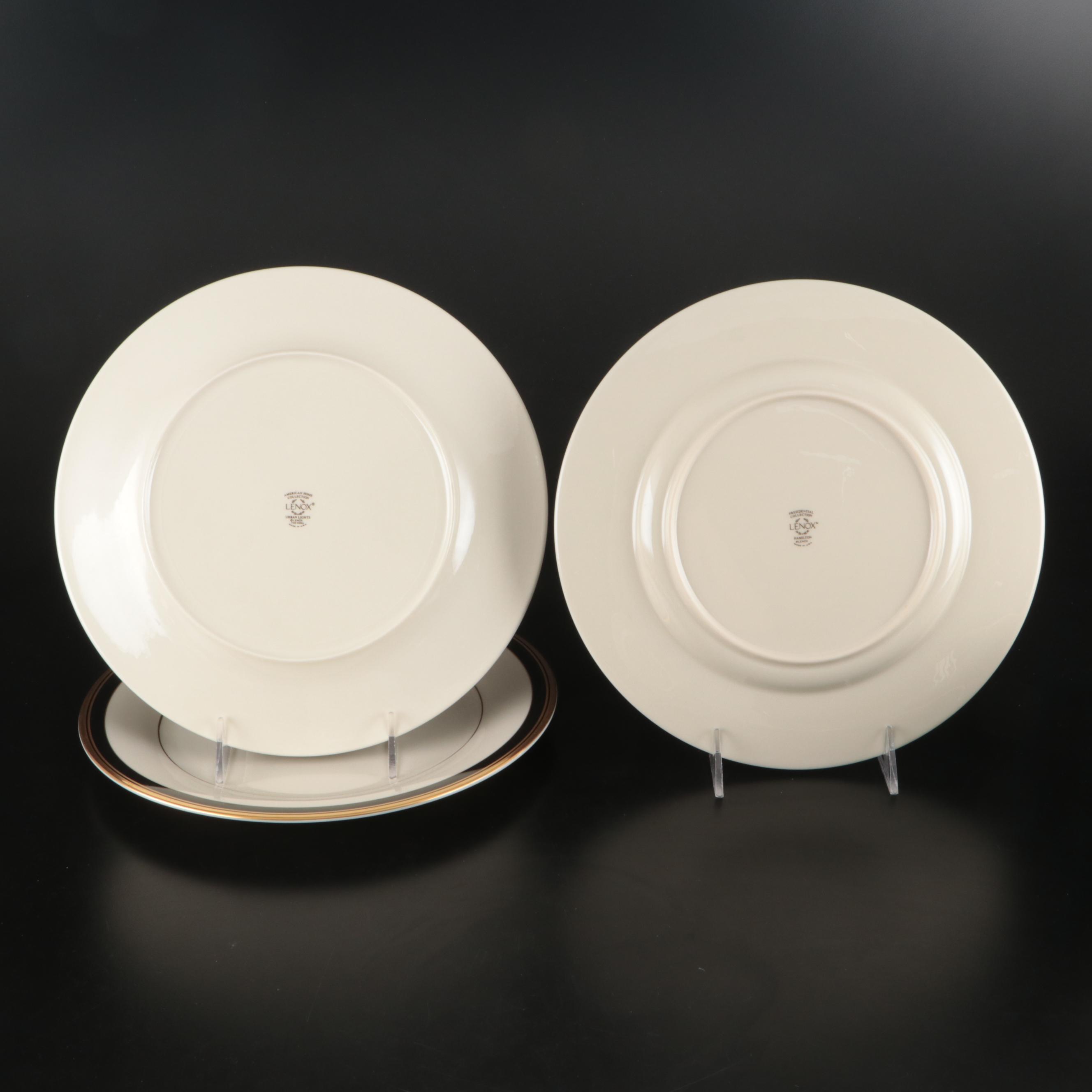 Lenox Assorted Pattern Gilt Ceramic Dinnerware