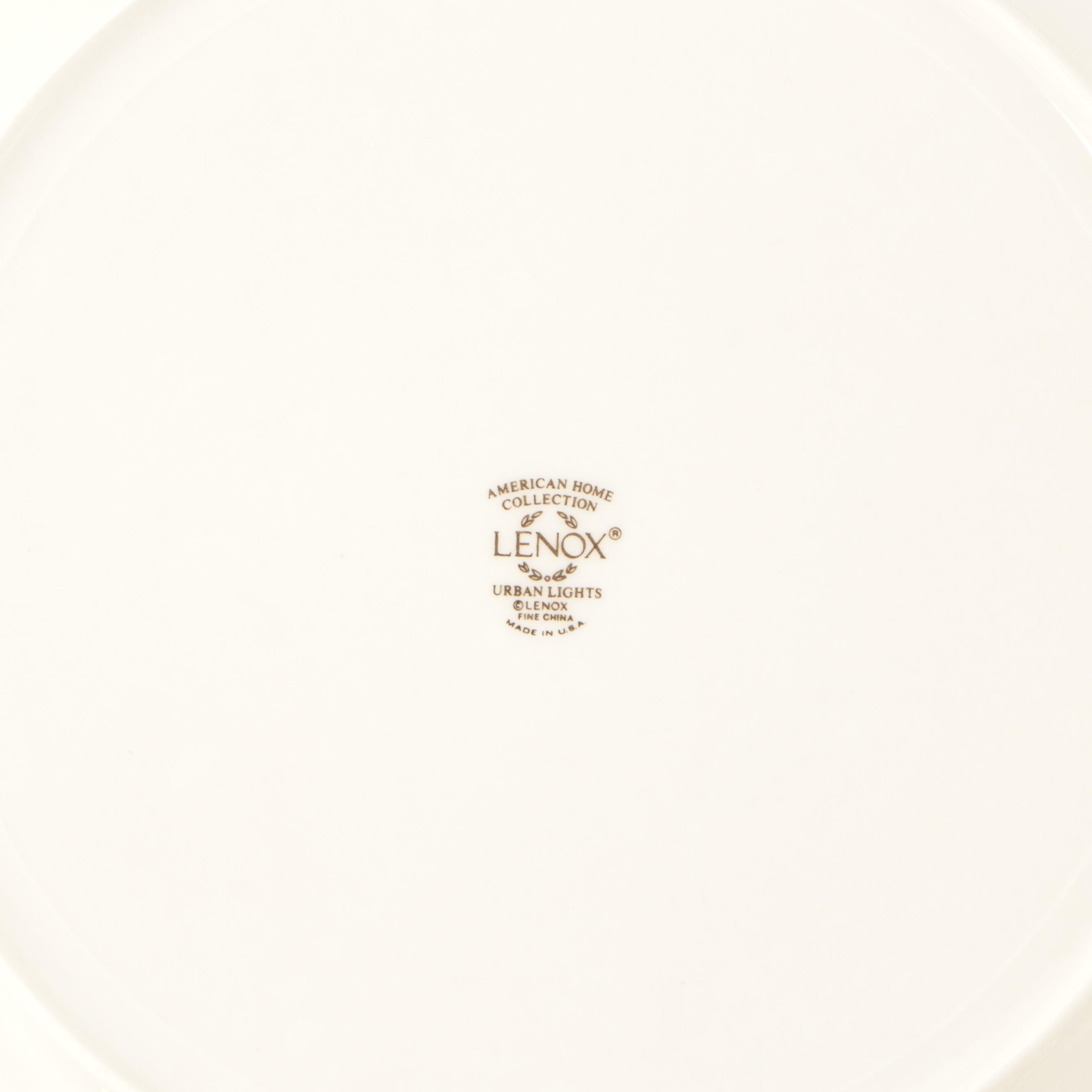 Lenox Assorted Pattern Gilt Ceramic Dinnerware