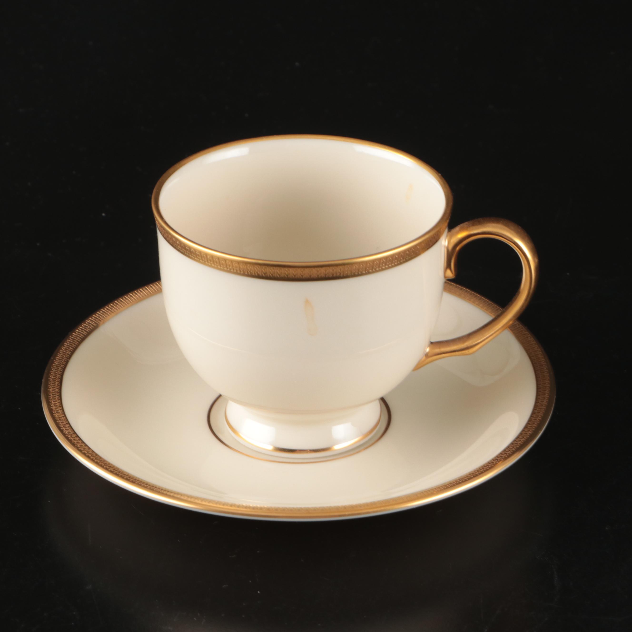 Lenox Assorted Pattern Gilt Ceramic Dinnerware