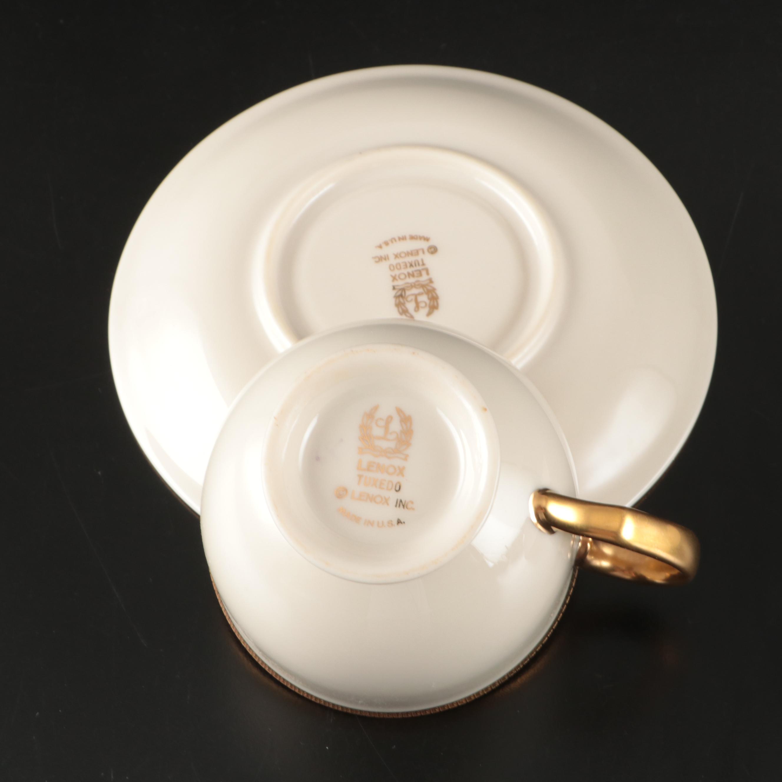 Lenox Assorted Pattern Gilt Ceramic Dinnerware