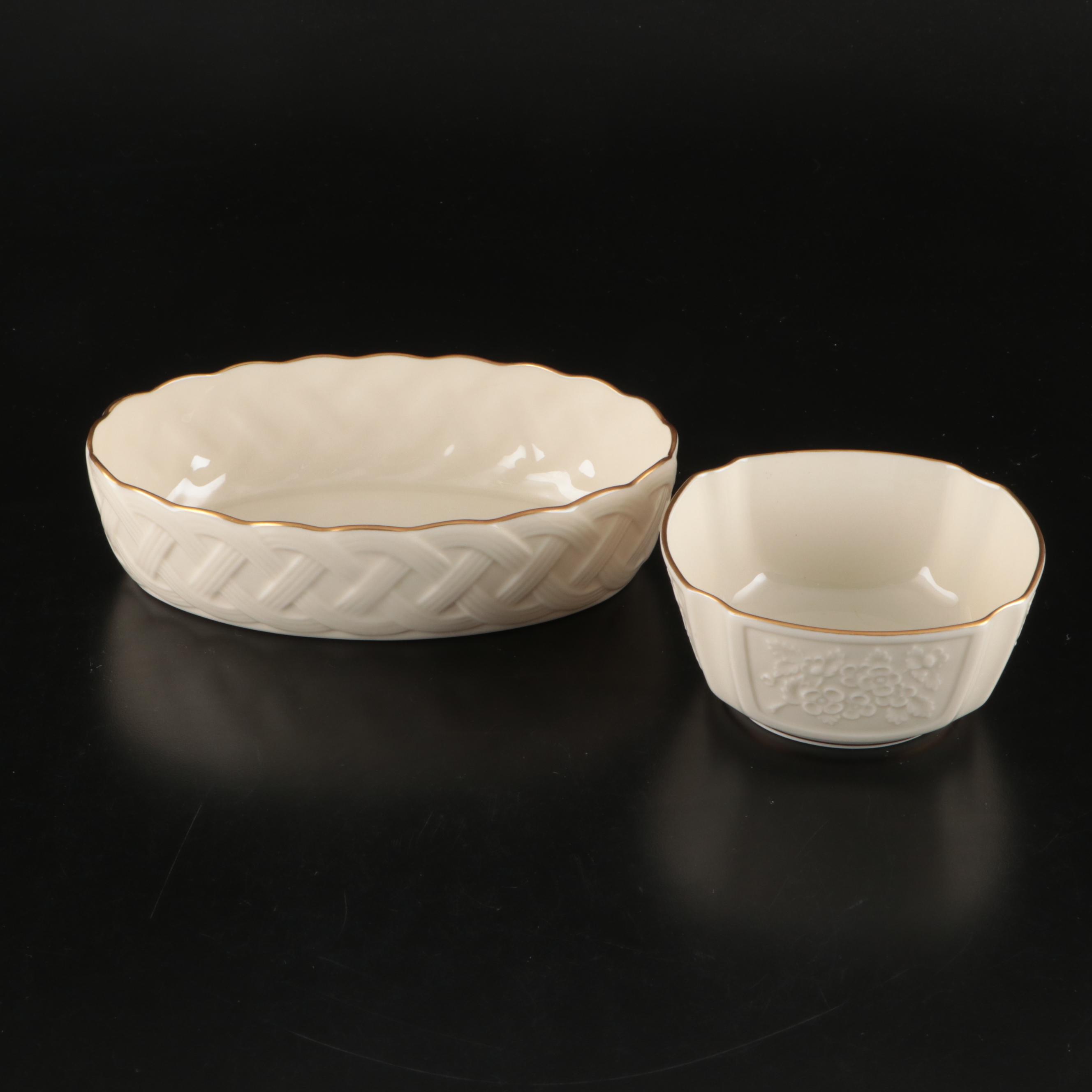 Lenox Assorted Pattern Gilt Ceramic Dinnerware