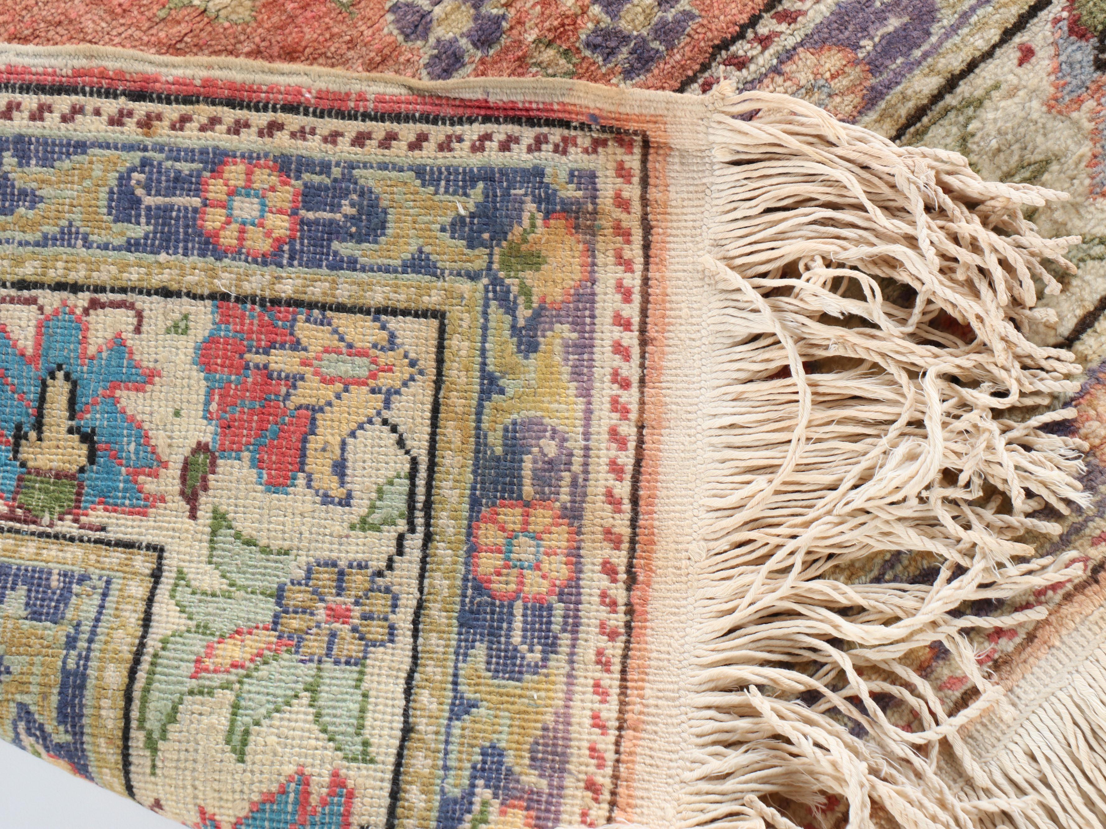 3'1 x 5'1 Hand-Knotted Sino-Persian Style Area Rug