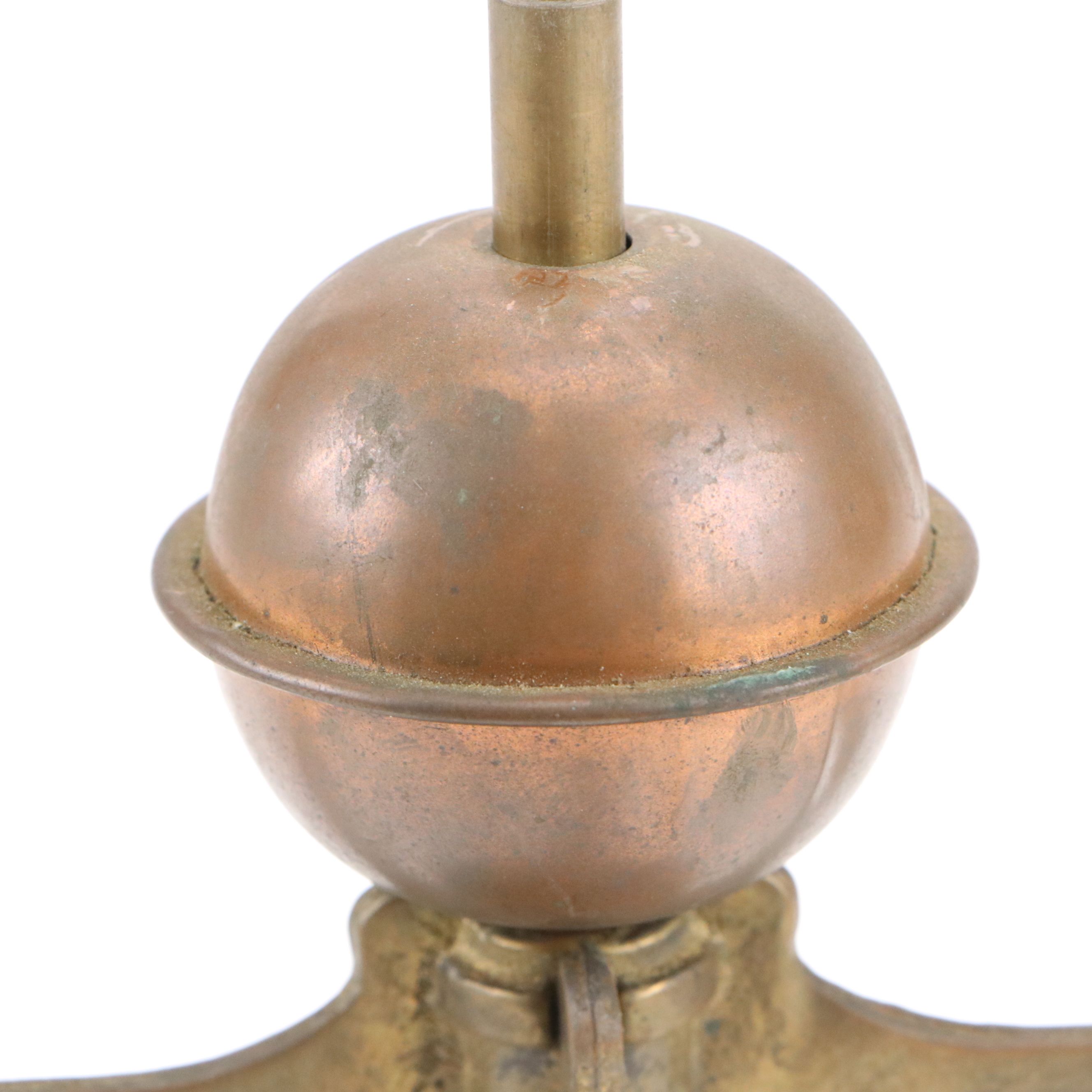 Classic Rooster Copper Finish Table Top Weathervane