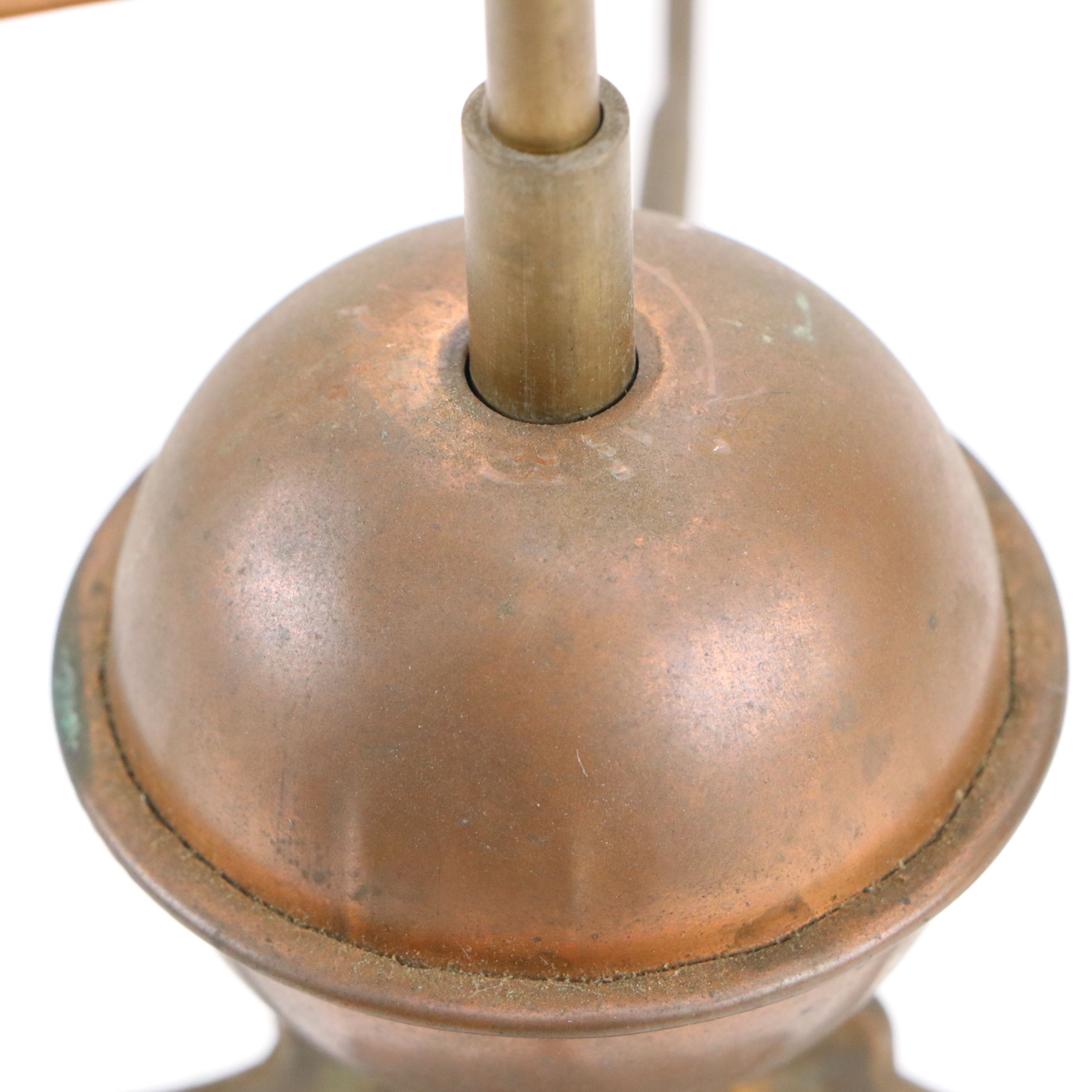 Classic Rooster Copper Finish Table Top Weathervane