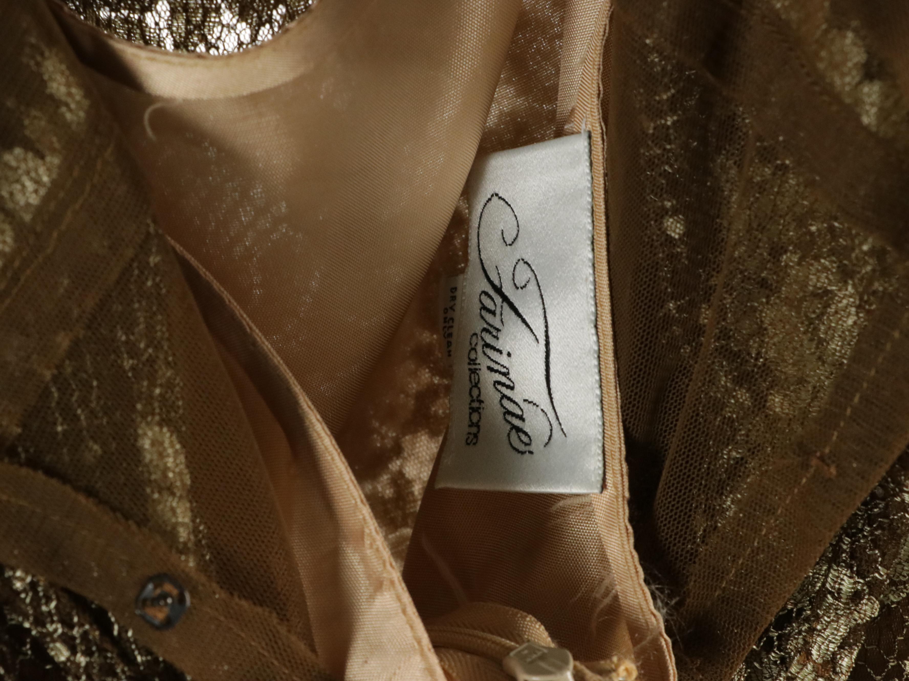 Catherine Regehr Ruched Silk and Farinae Lace Evening Gowns, Other Skirts & More