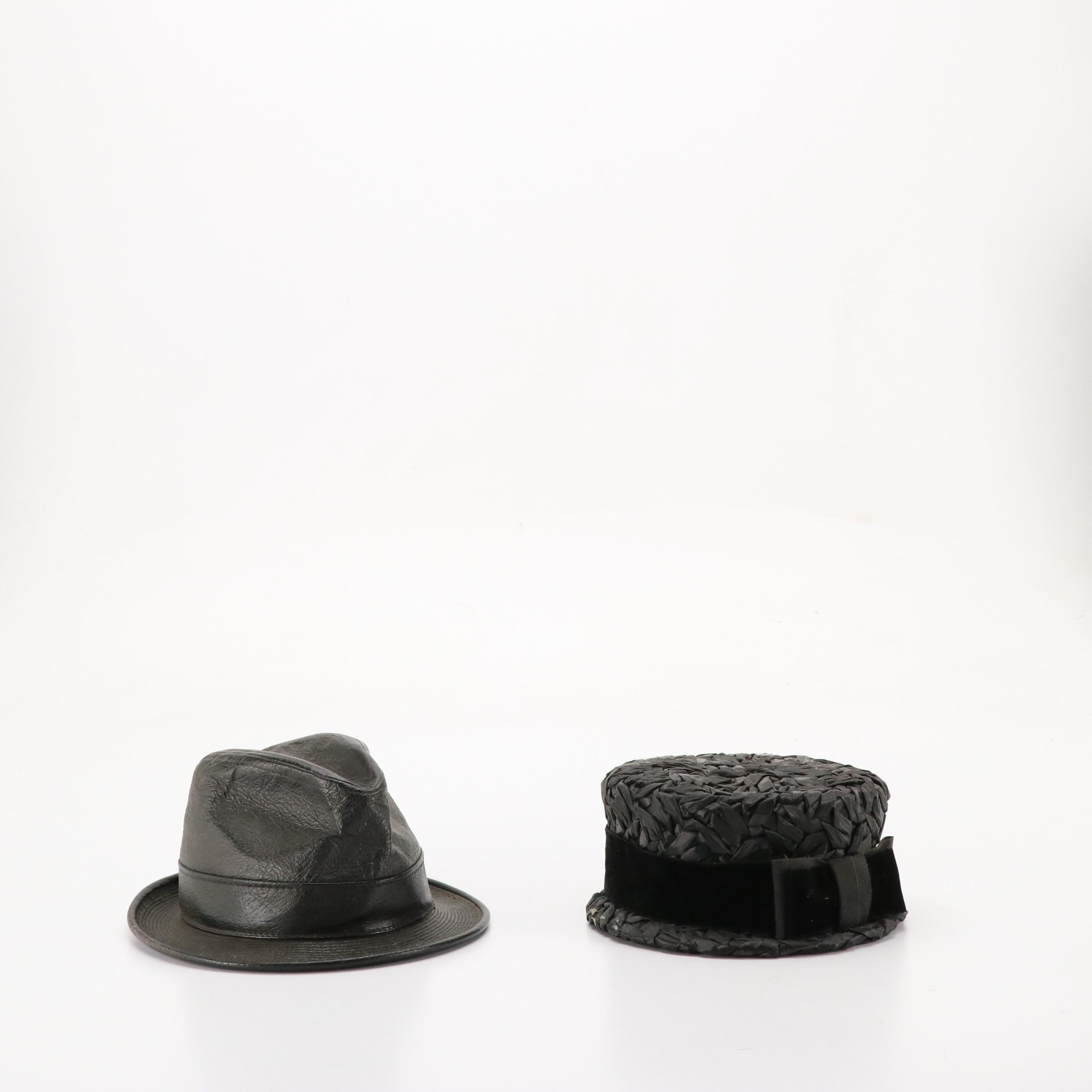 Fedora, Tall Pillbox, Casque, Fascinator, Half-Hat, Cloche, and Veiled Hats