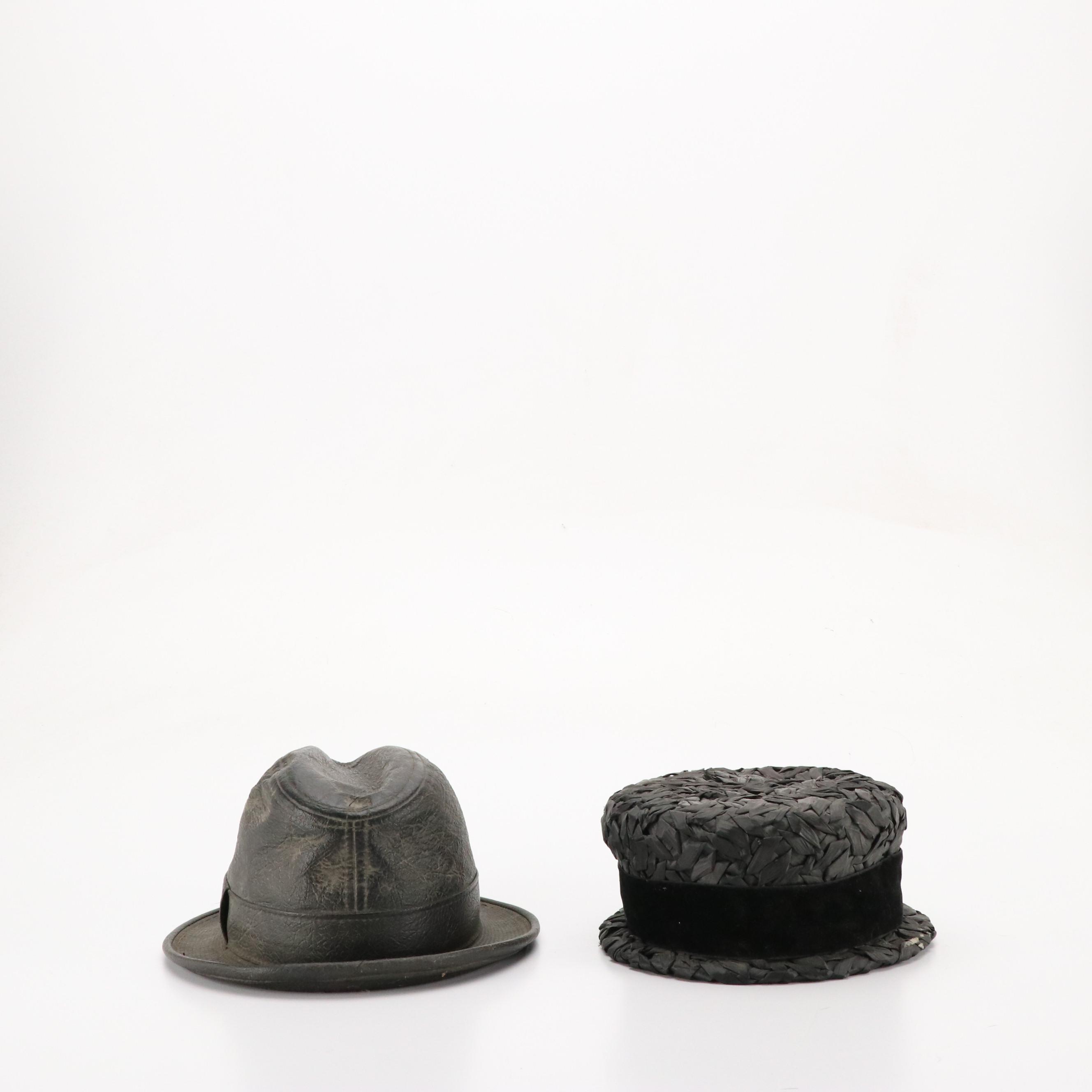 Fedora, Tall Pillbox, Casque, Fascinator, Half-Hat, Cloche, and Veiled Hats