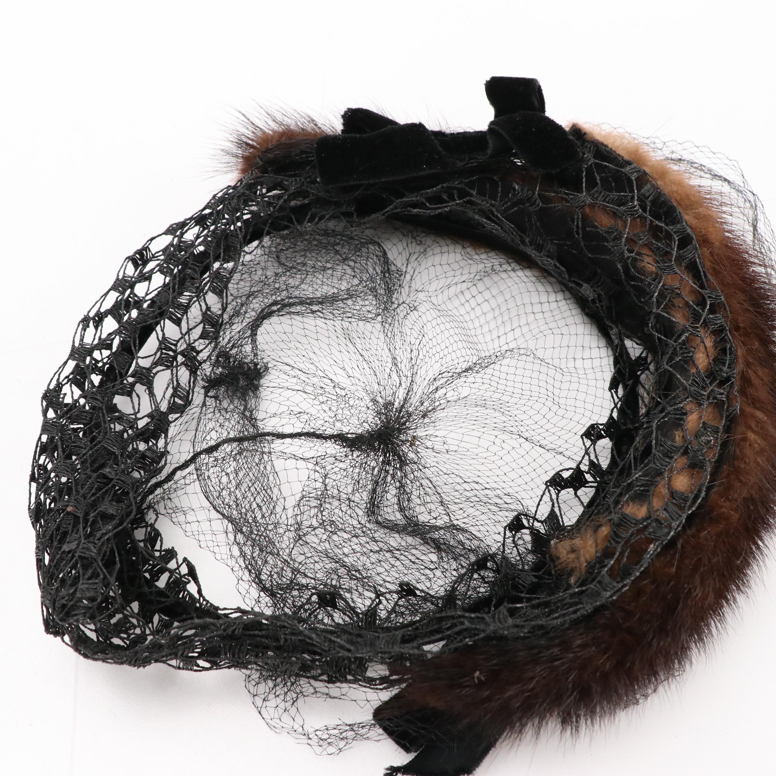 Fedora, Tall Pillbox, Casque, Fascinator, Half-Hat, Cloche, and Veiled Hats