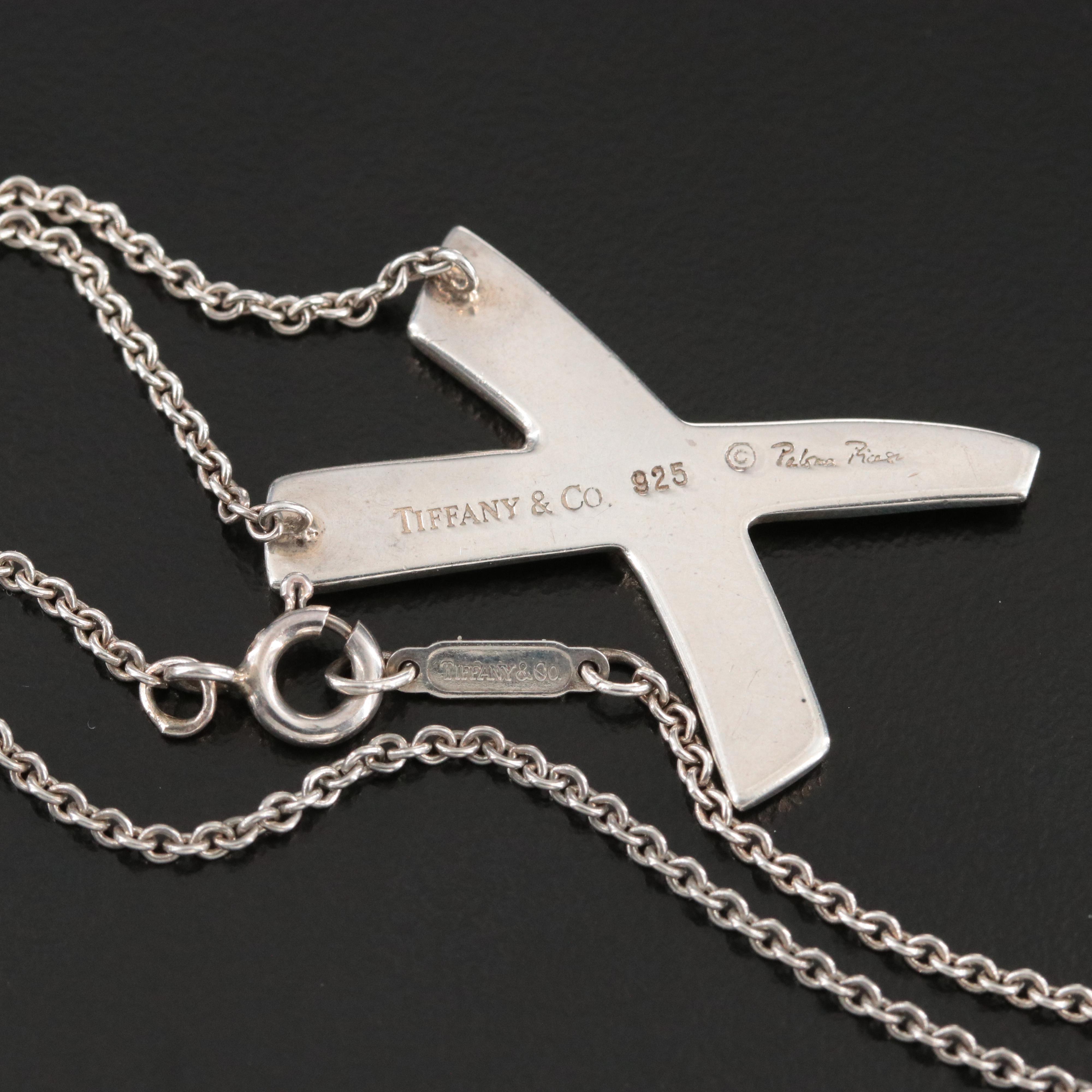 Paloma Picasso for Tiffany & Co. Graffiti X Sterling Necklace