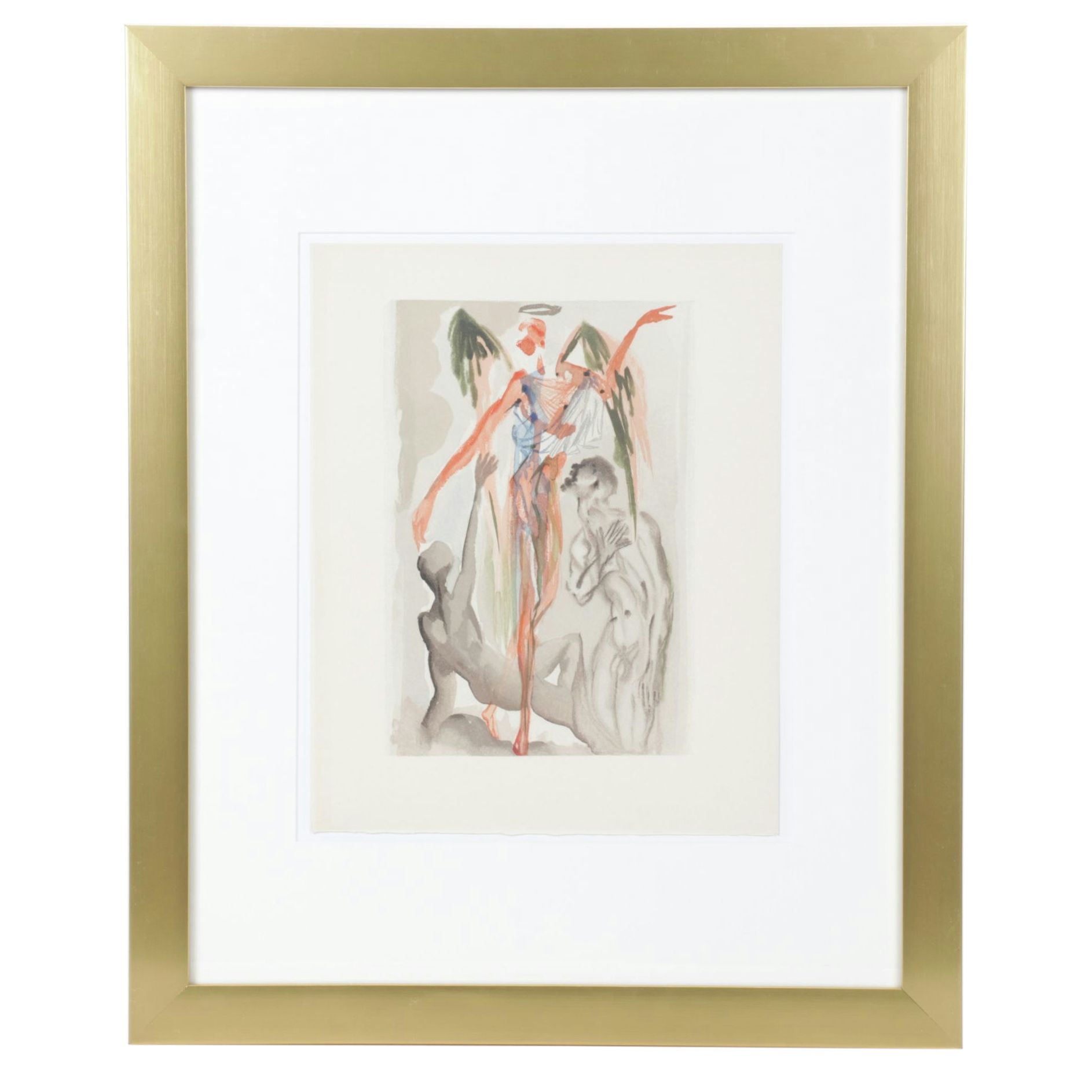 Salvador Dalí Wood Engraving "Le Paradis Terrestre"