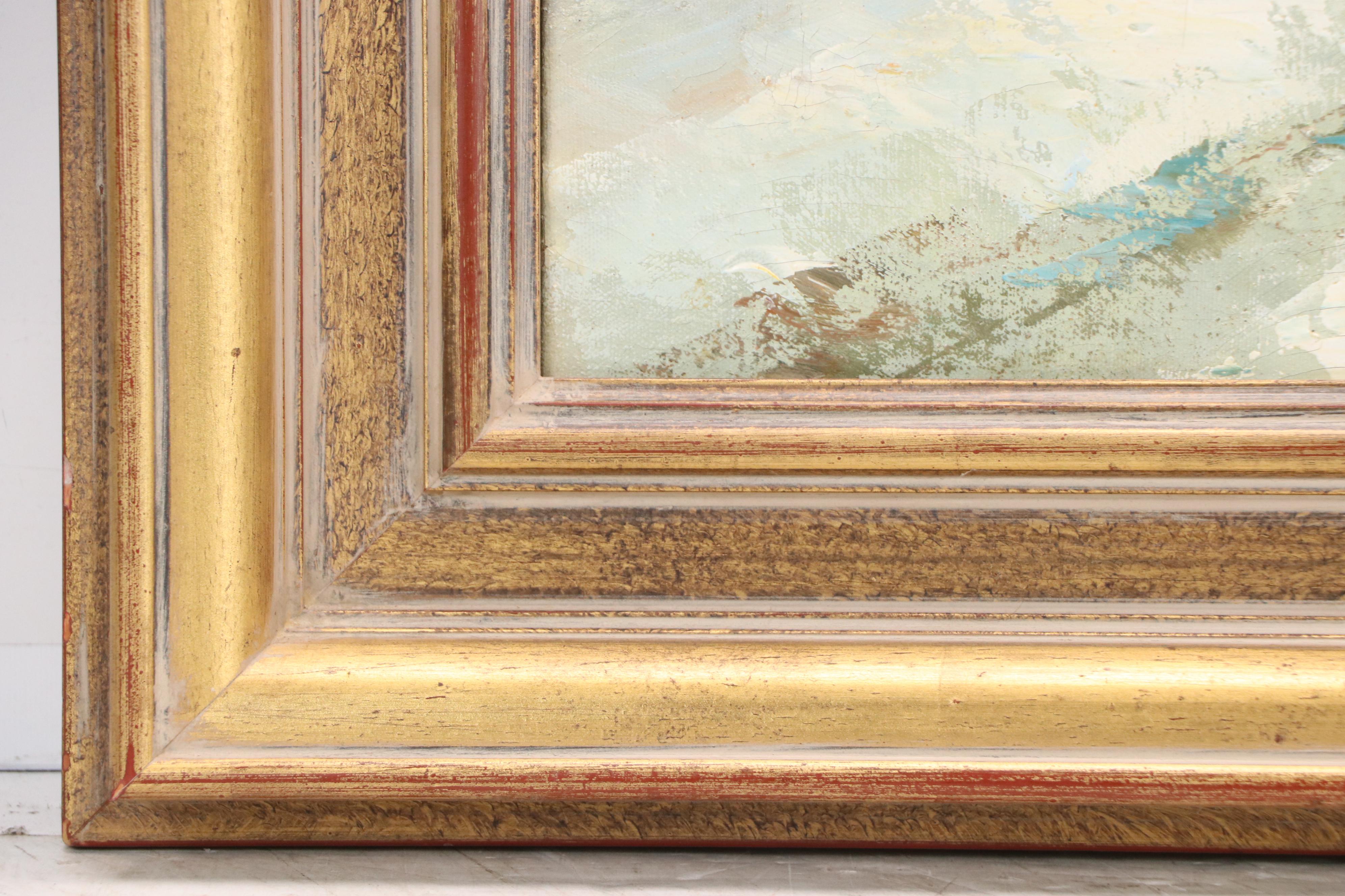 Maltino Impressionist Style Oil Painting "Winter in Paris"