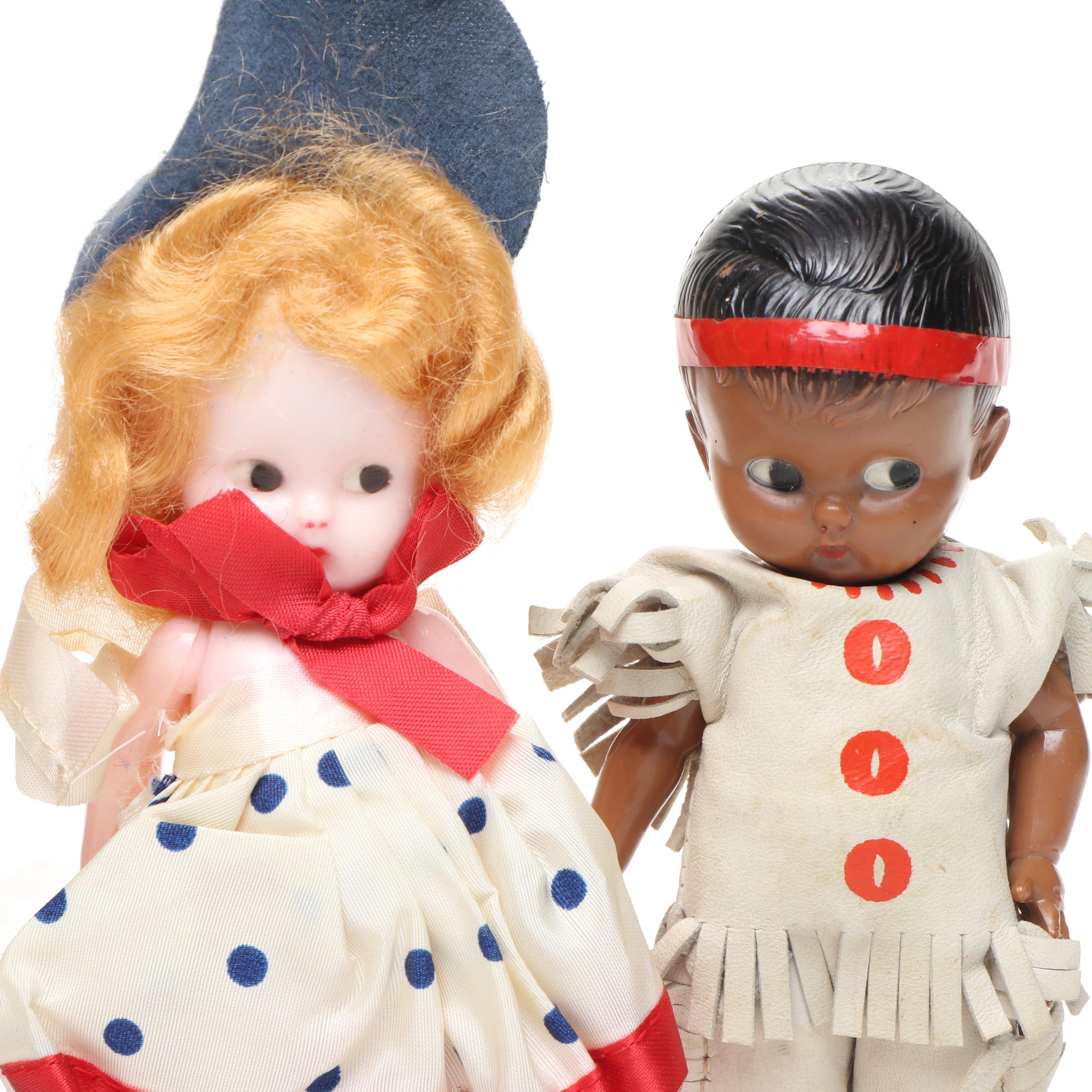 "La Belle Creole" Handmade Haitian Doll with More Dolls and Clothing