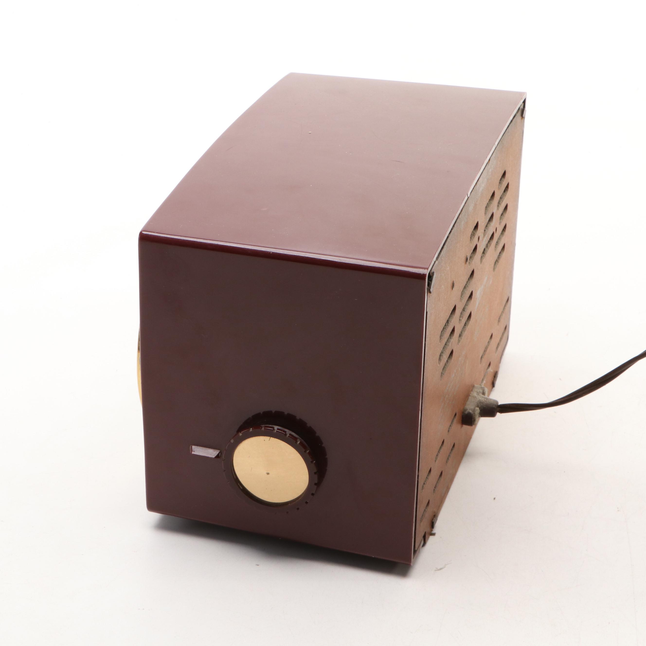 Zenith and General Electric Tabletop Radios