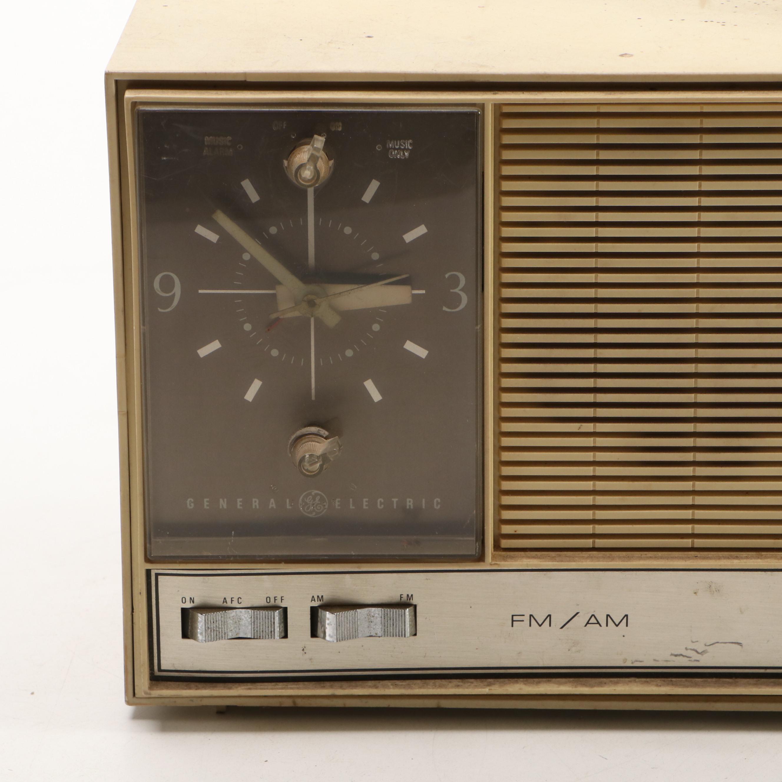 Zenith and General Electric Tabletop Radios