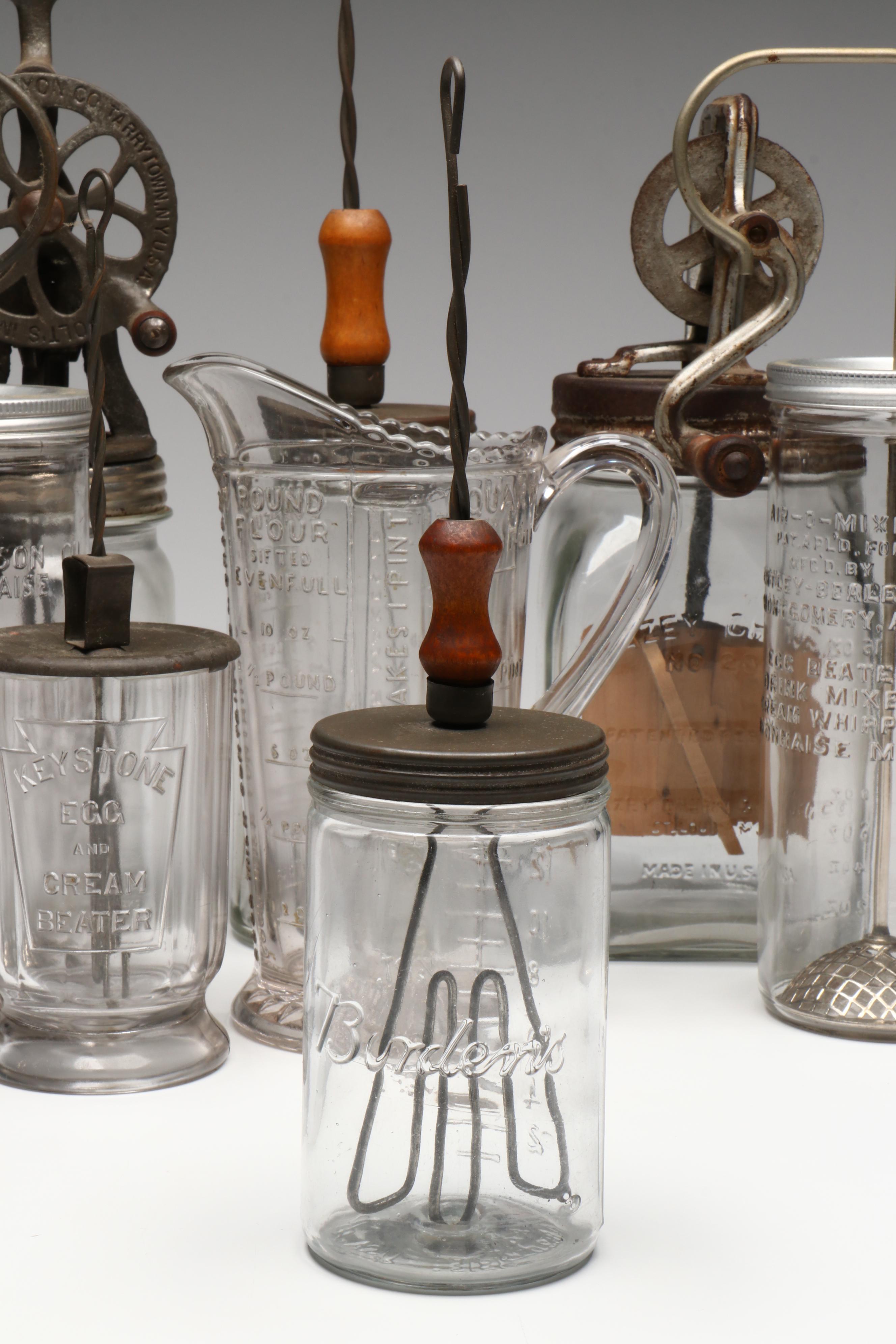 Dazey, Borden's Holt-Lyon with Other Mixers and Pitcher, Early to Mid-20th C.