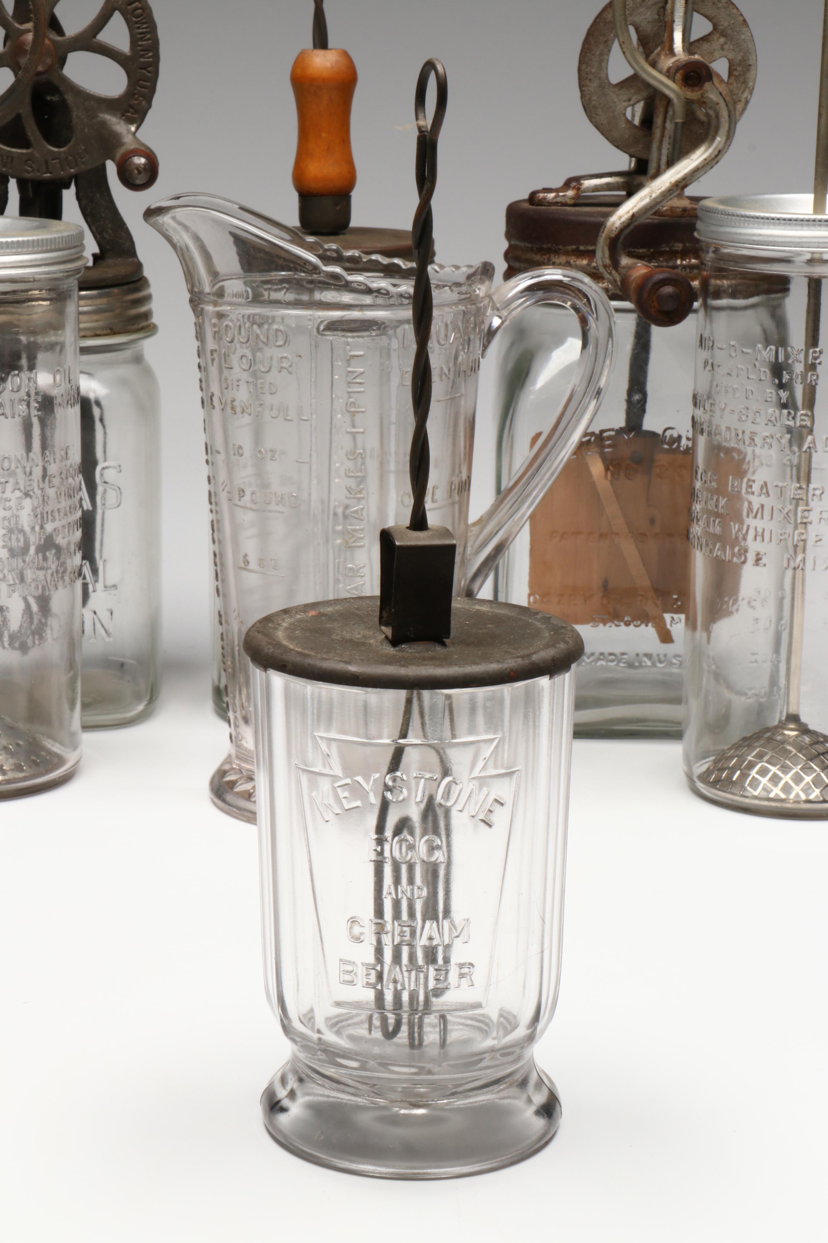 Dazey, Borden's Holt-Lyon with Other Mixers and Pitcher, Early to Mid-20th C.