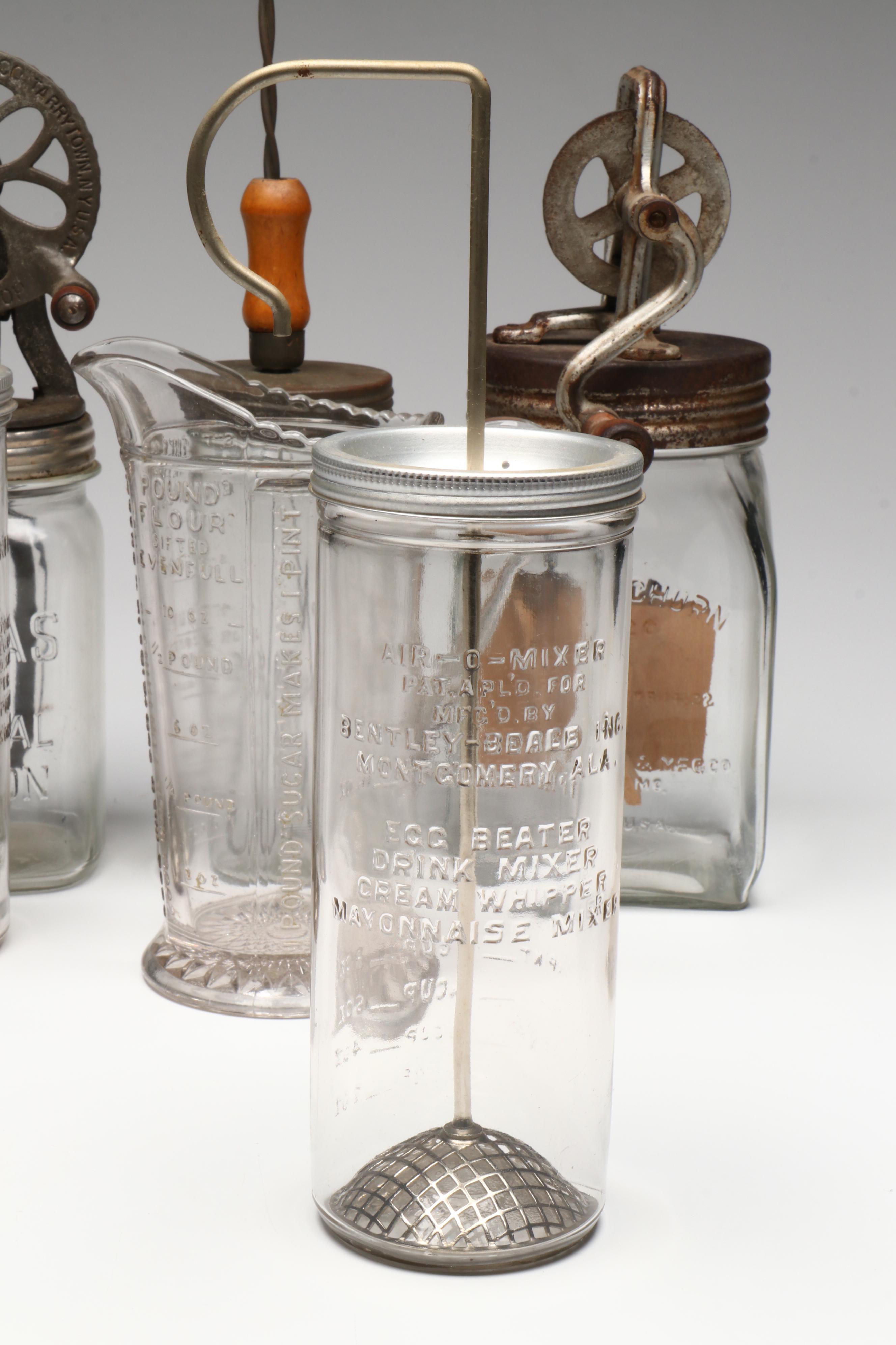 Dazey, Borden's Holt-Lyon with Other Mixers and Pitcher, Early to Mid-20th C.