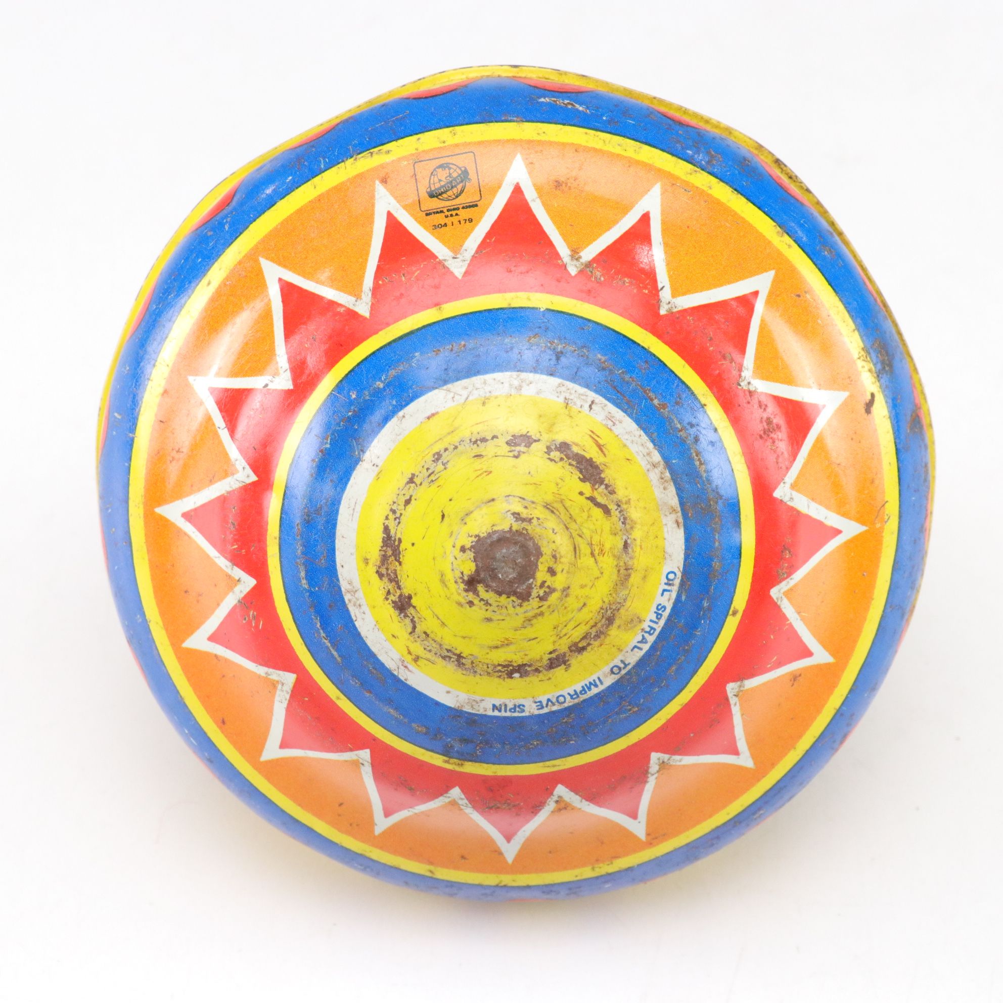 "The Greatest Show on Earth" Tray with Circus Themed Wind-Up Toys and More