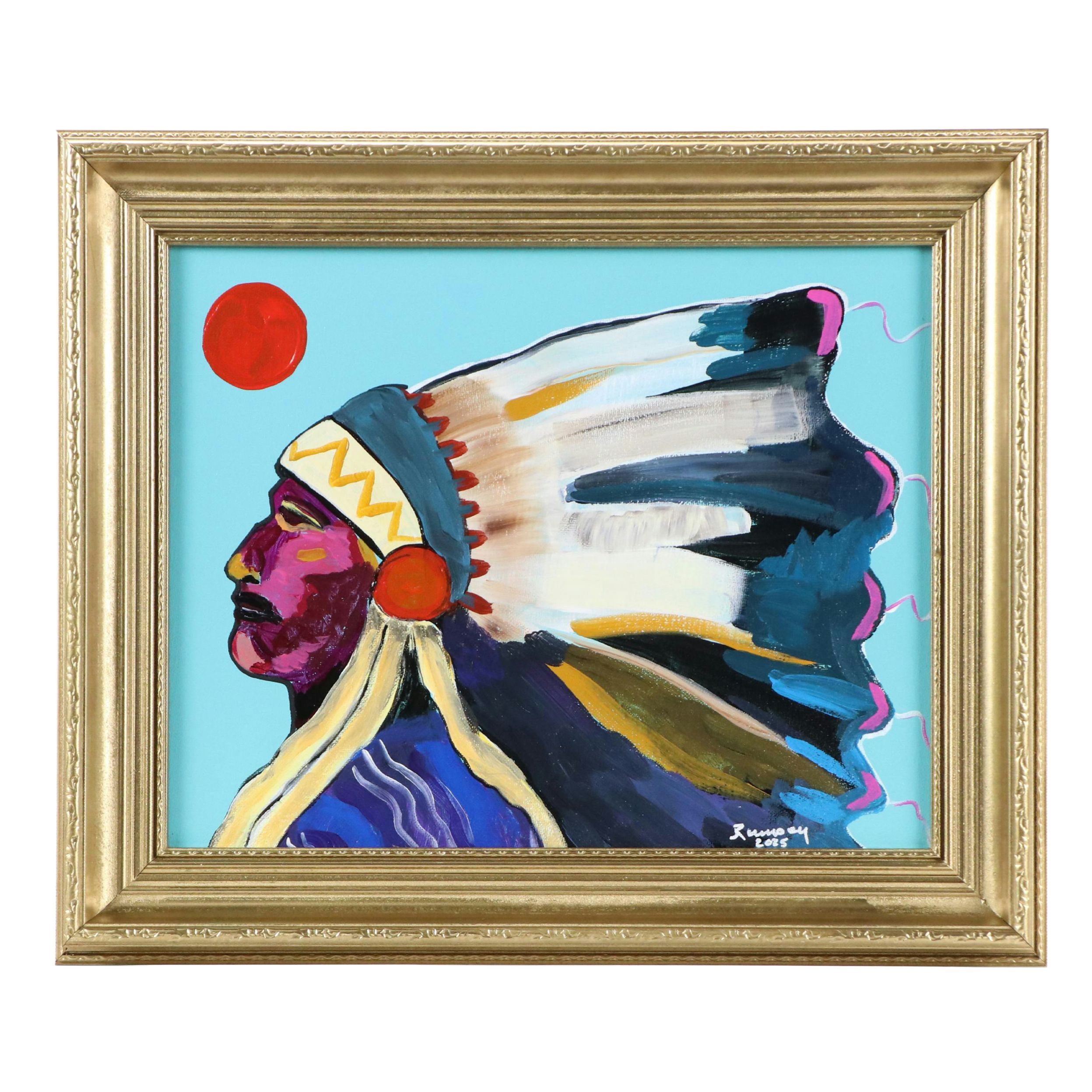 SALE【新品未使用】e Bates. 額装アート　風景画 H.YOSHIDA 風景画 山水画 森林 油彩画 油絵 絵画 アート 額縁