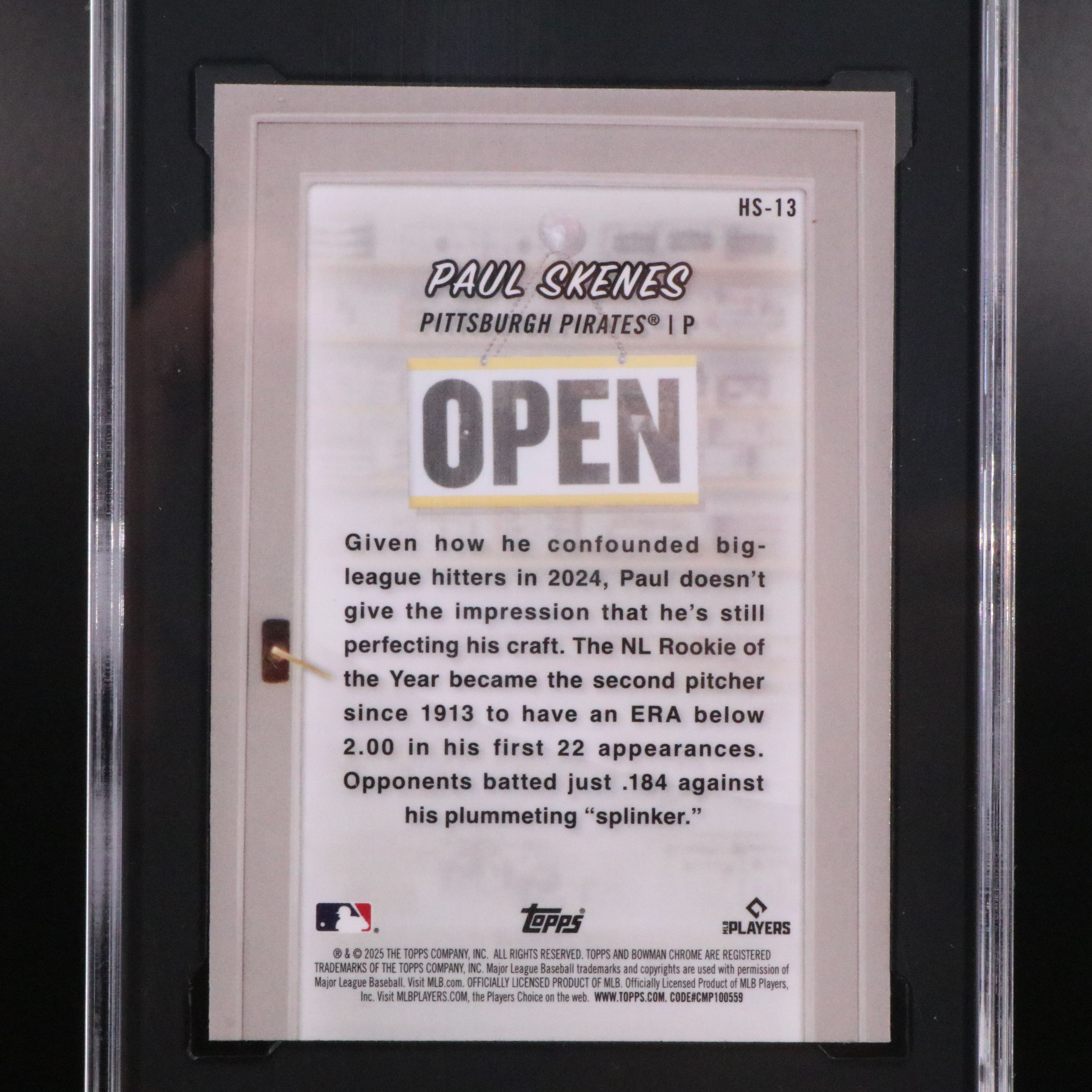 Paul Skenes, Kyle Tucker, and More SGC Graded Baseball Cards, 2010s-2020s