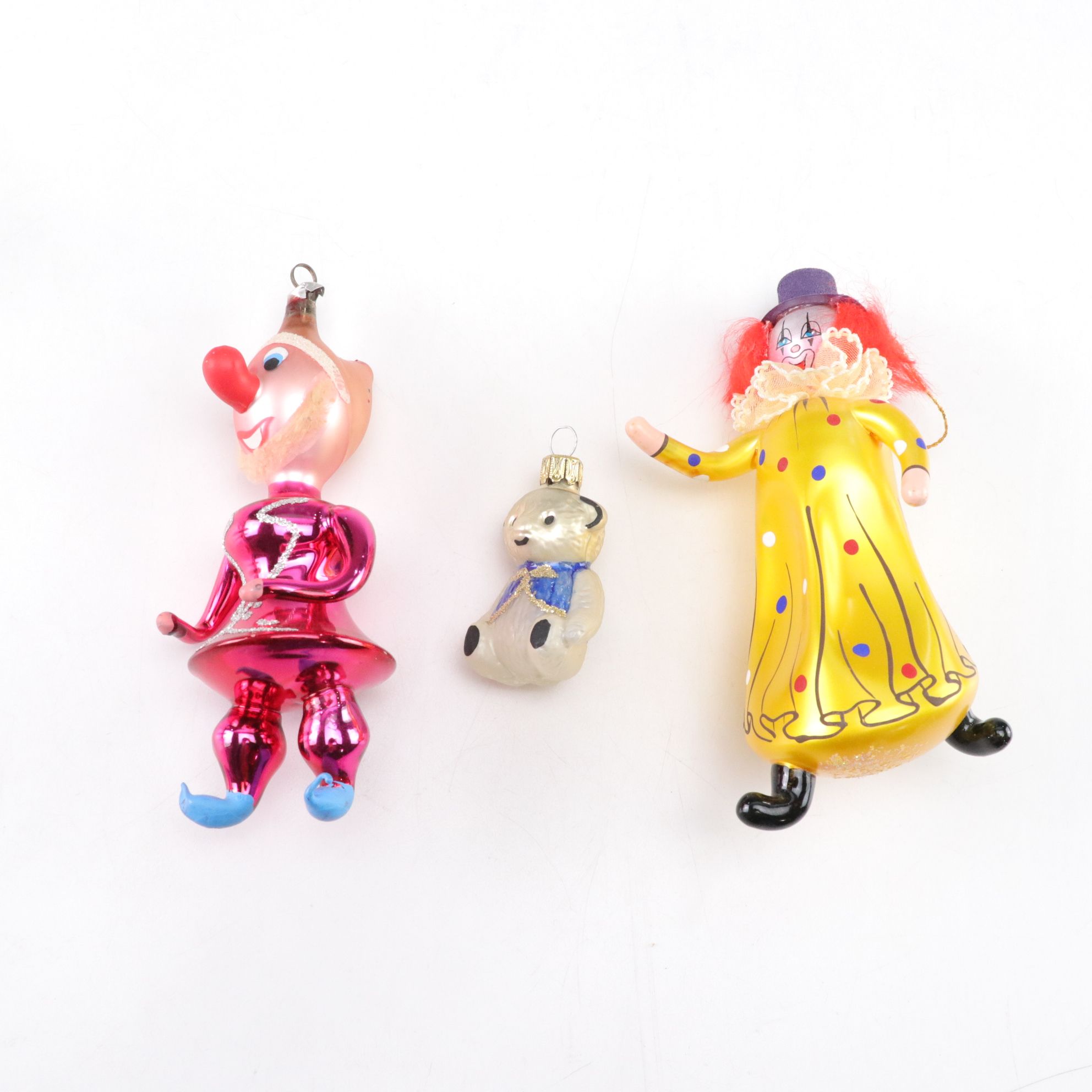 Clown and Dwarf Ornaments and Other Decor